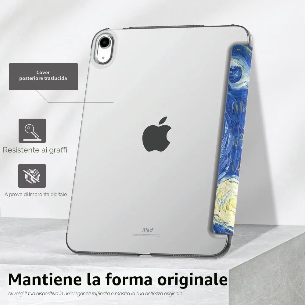 MoKo Custodia per iPad 11a Gen 2025 / iPad 10a Gen 2022, Notte Stellata - immagine 6