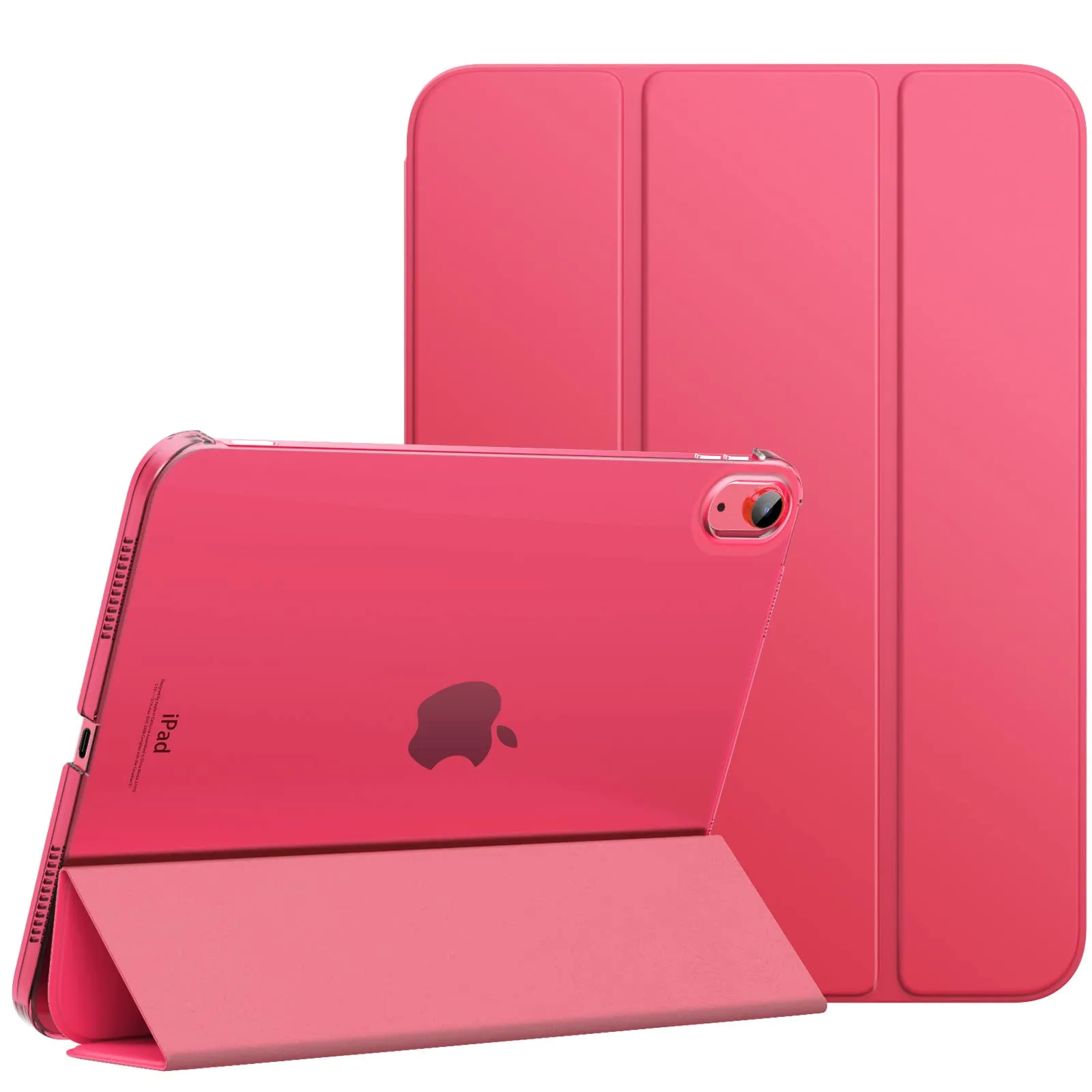 MoKo Custodia per iPad 11ª Gen 2025 (A16) / iPad 10ª Gen 2022, Anguria Rossa - immagine 1