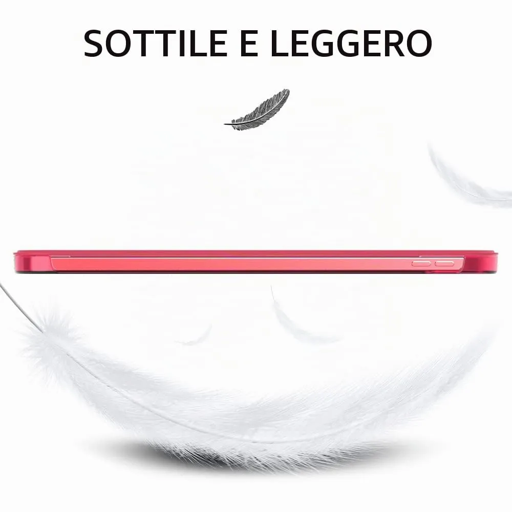 MoKo Custodia per iPad 11ª Gen 2025 (A16) / iPad 10ª Gen 2022, Anguria Rossa - immagine 7