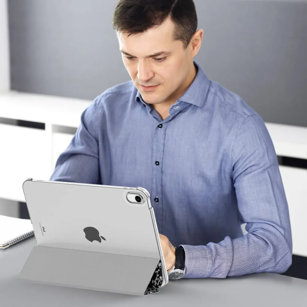MoKo Custodia per iPad 11a Gen 2025 / iPad 10a Gen 2022, Quaderno Nero - immagine 8