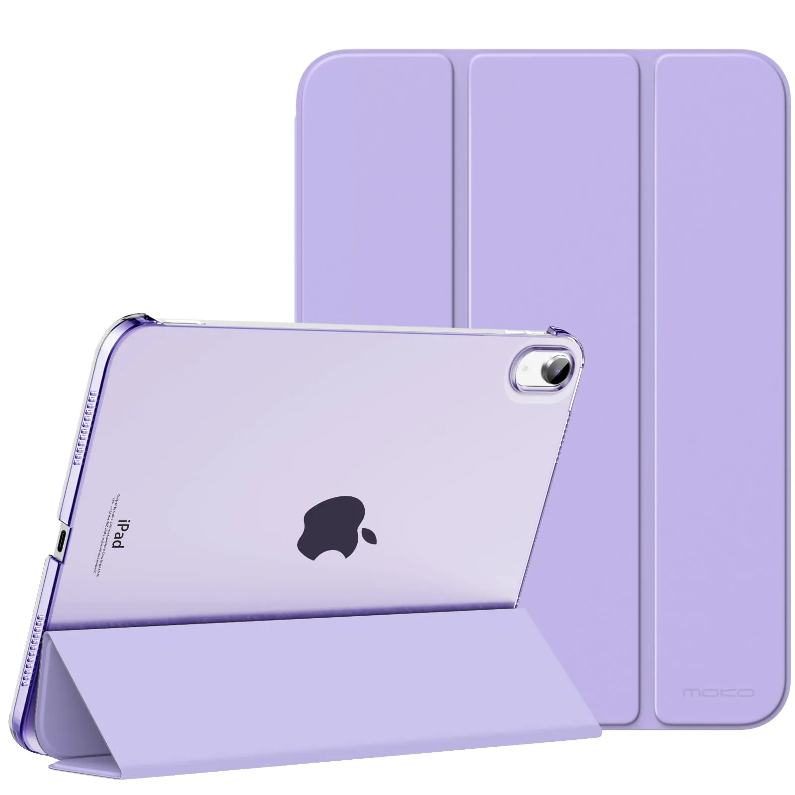 MoKo Custodia per iPad 11a Gen 2025 e iPad 10a Gen 2022, Viola Lilla - immagine 1
