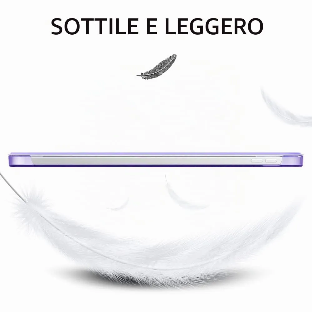 MoKo Custodia per iPad 11a Gen 2025 e iPad 10a Gen 2022, Viola Lilla - immagine 7