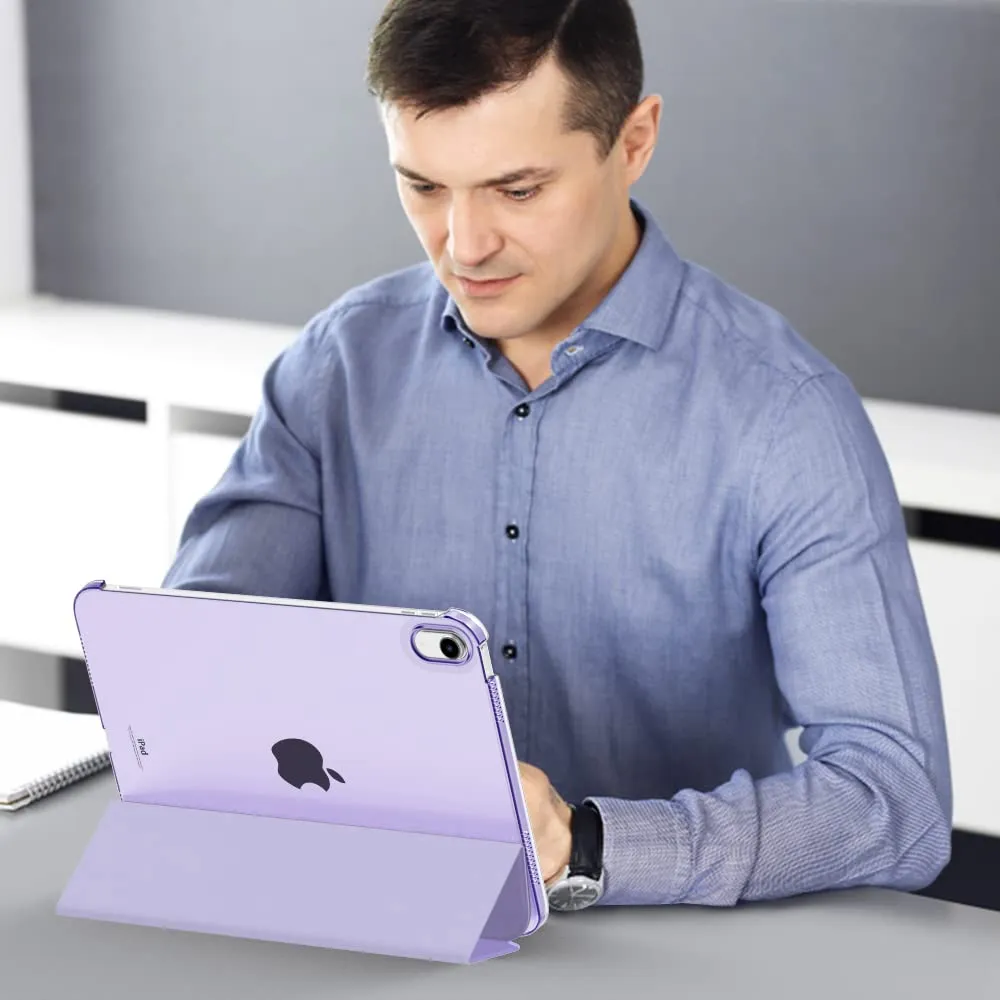 MoKo Custodia per iPad 11a Gen 2025 e iPad 10a Gen 2022, Viola Lilla - immagine 8