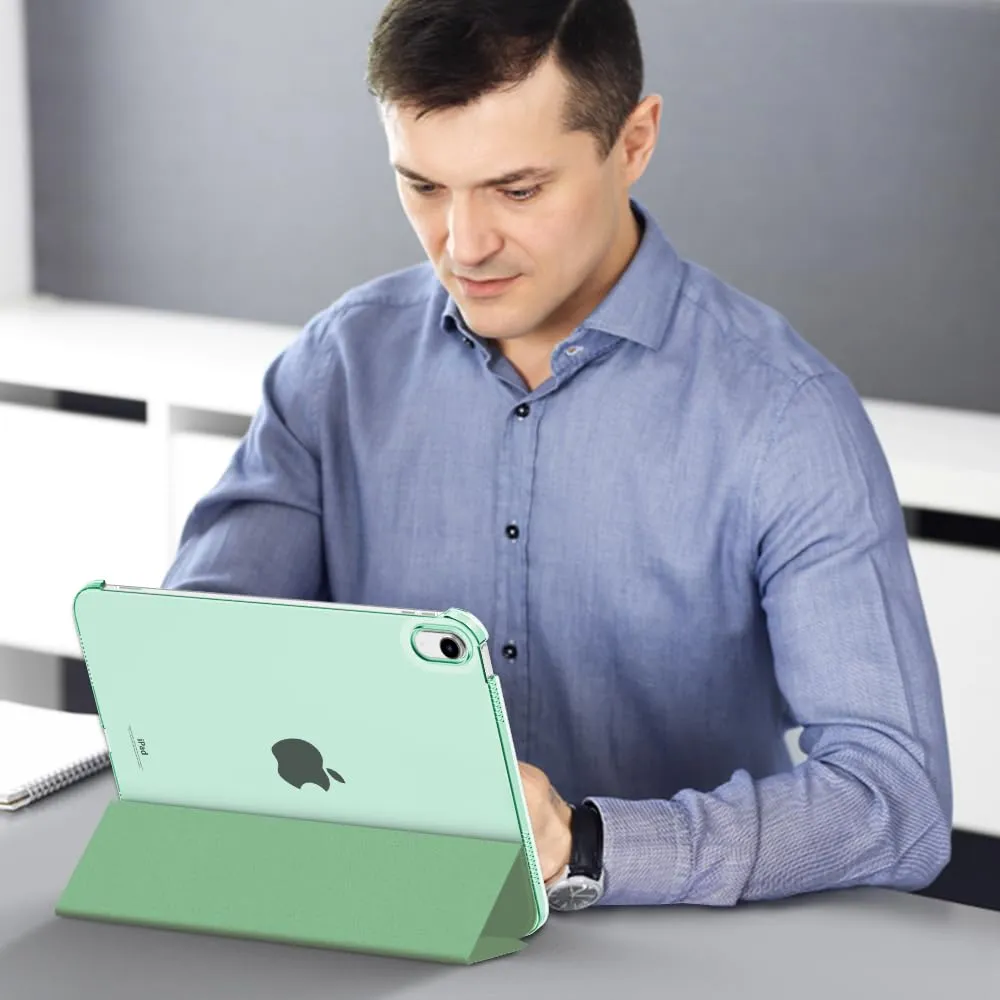 MoKo Cover for iPad 11th Gen 2025 / iPad 10th Gen 2022, Green - immagine 8
