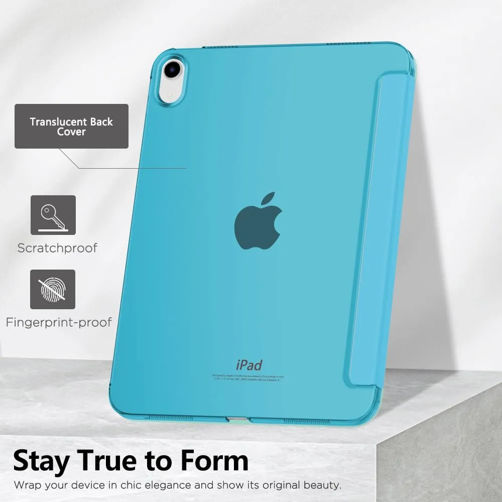 MoKo Custodia per iPad 11a Gen 2025 / iPad 10a Gen 2022, Azzurro Cielo - immagine 6