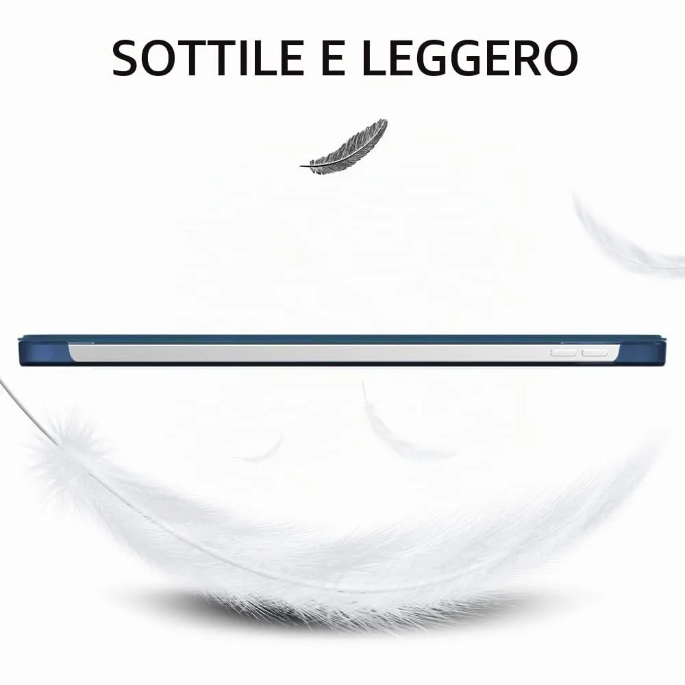 MoKo Custodia per iPad 11a Gen 2025 / iPad 10a Gen 2022, Blu Mare Scuro - immagine 7