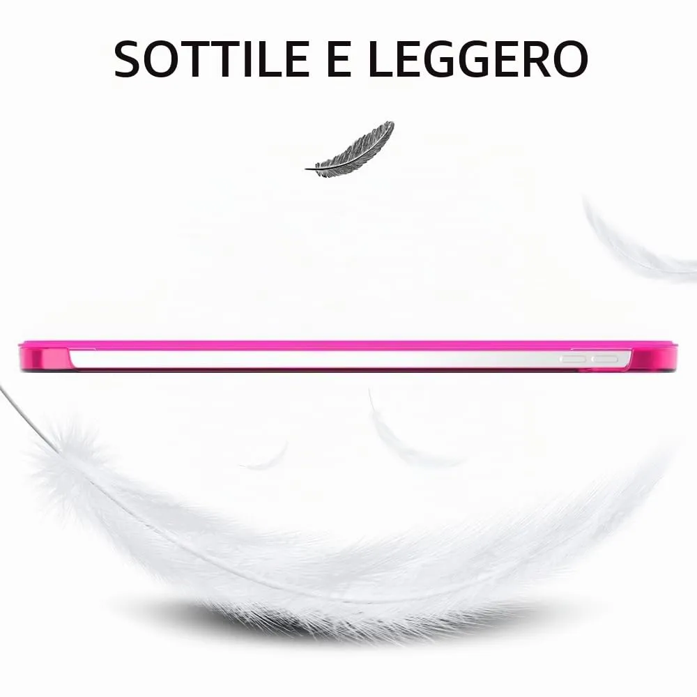 MoKo Custodia per iPad 11a Gen 2025 / iPad 10a Gen 2022, Pitaya Rosso - immagine 7