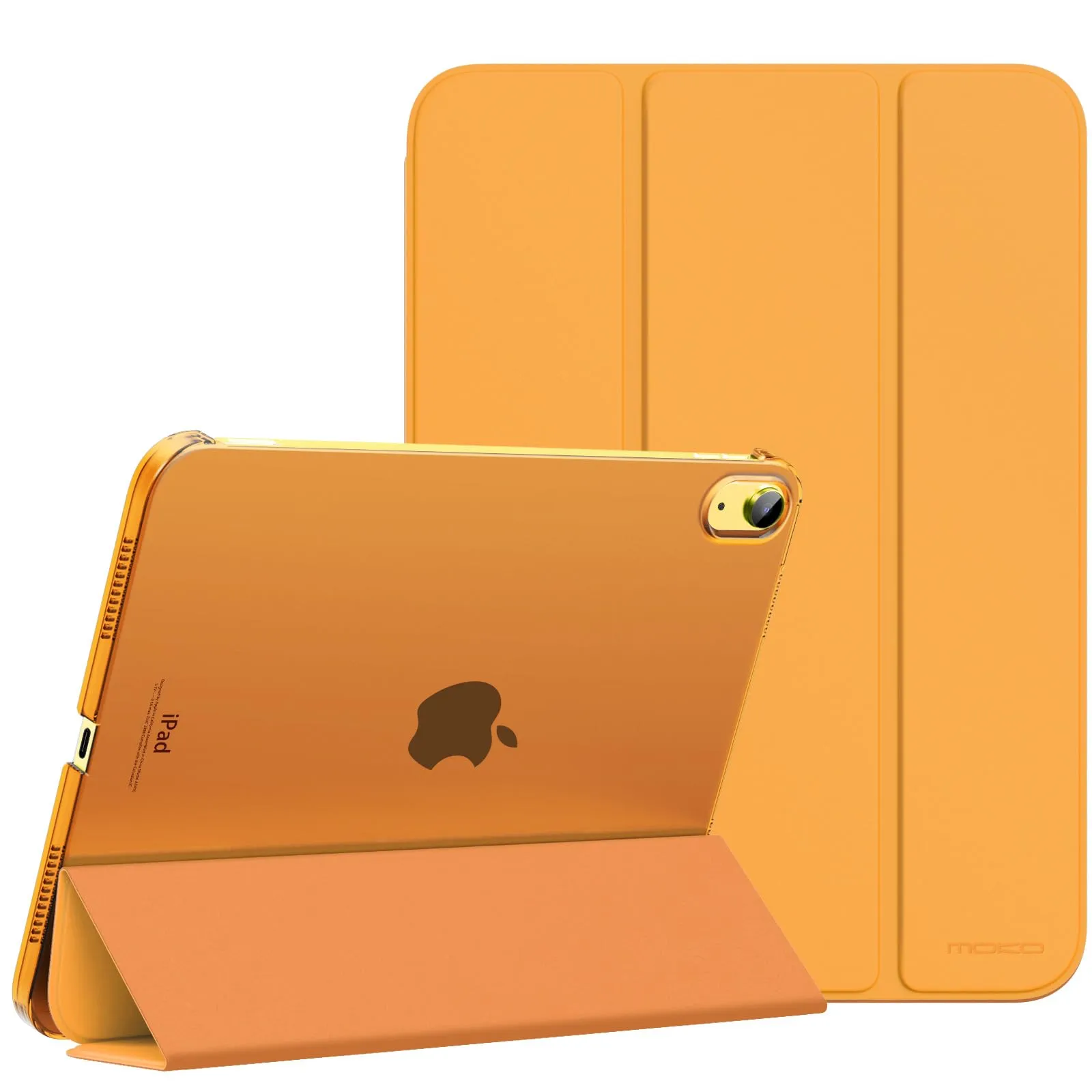 MoKo Cover for iPad 11th Gen 2025 / iPad 10th Gen 2022, Papaia - immagine 1