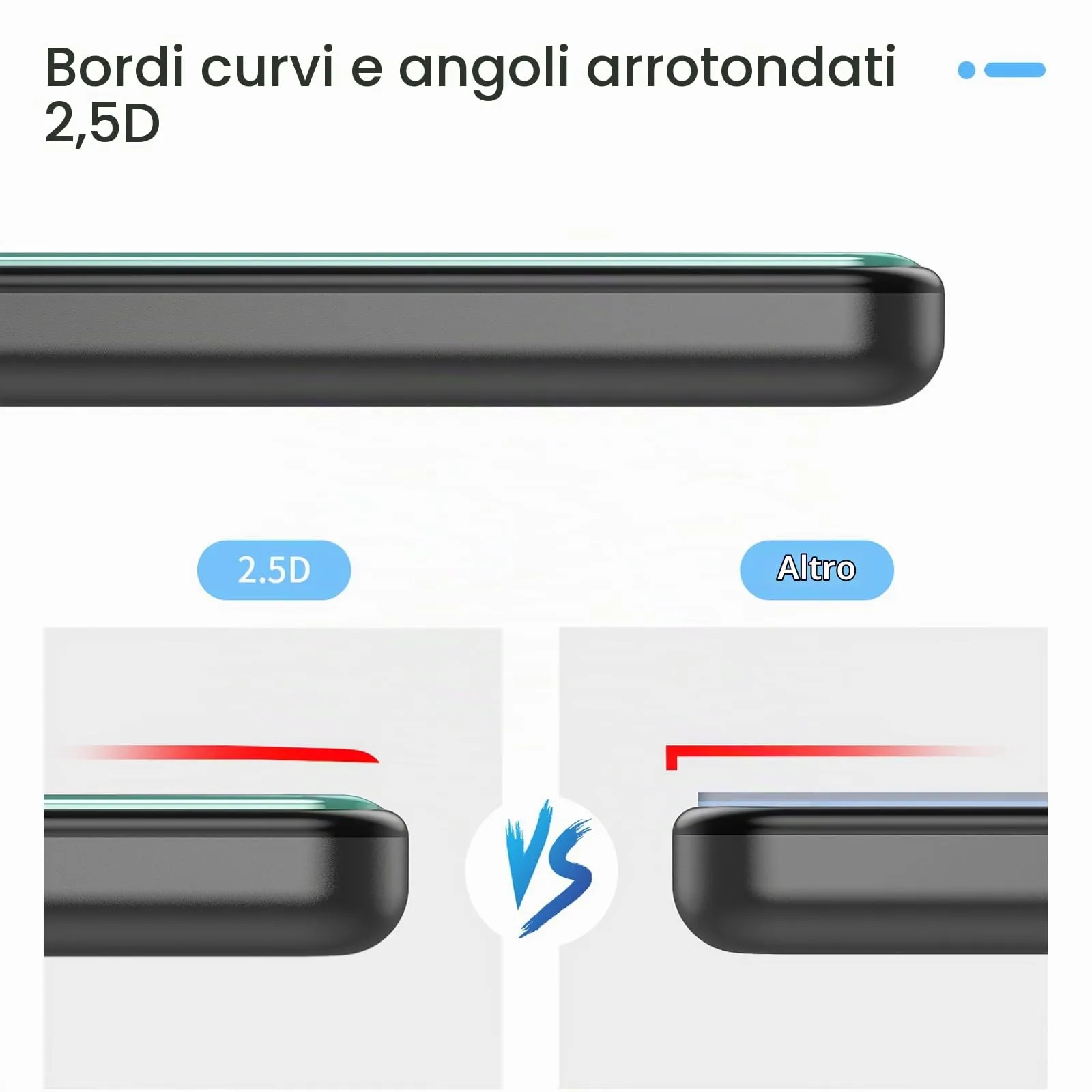 Gerutek Pellicola Protettiva in Vetro Temperato per Samsung Galaxy Tab A11/A9 8,7'' (2 Pezzi) - immagine 8