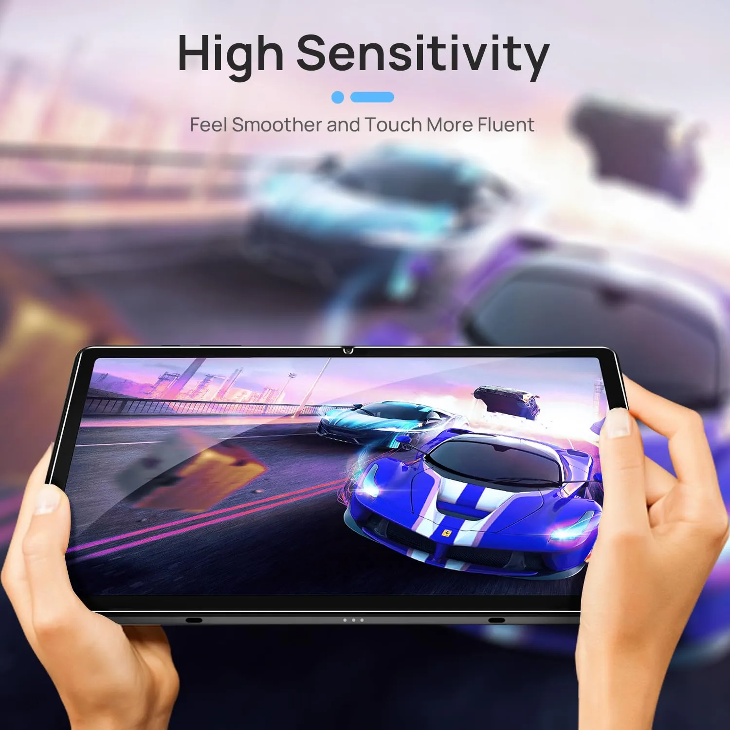 Gerutek Pellicola Protettiva in Vetro Temperato per Samsung Galaxy Tab A11+ / A9+ (2 Pezzi) - immagine 7