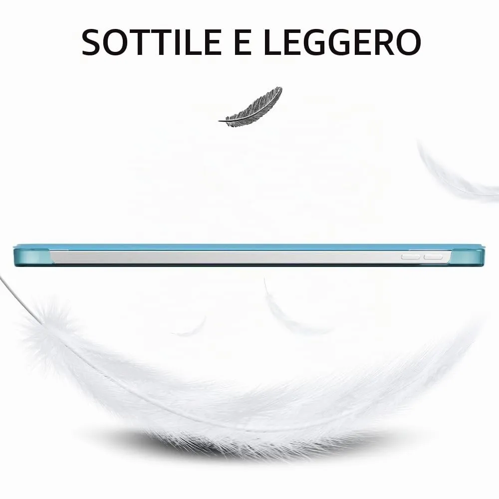 MoKo Custodia per iPad 11a Gen 2025 e iPad 10a Gen 2022, Blu Nebbioso - immagine 7
