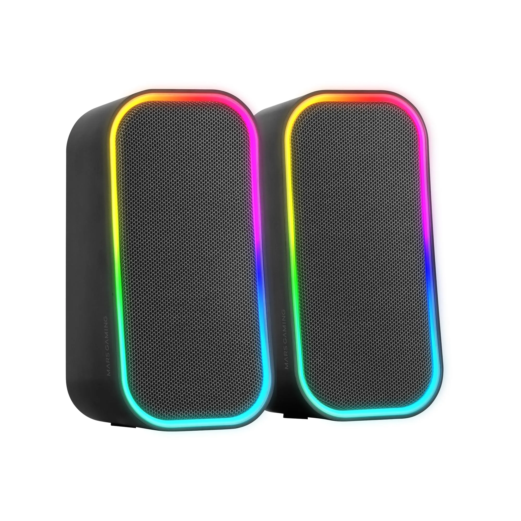 Mars Gaming MS-OM Altoparlanti da Gioco RGB 20W Bluetooth 5.3 e AUX-IN - immagine 1