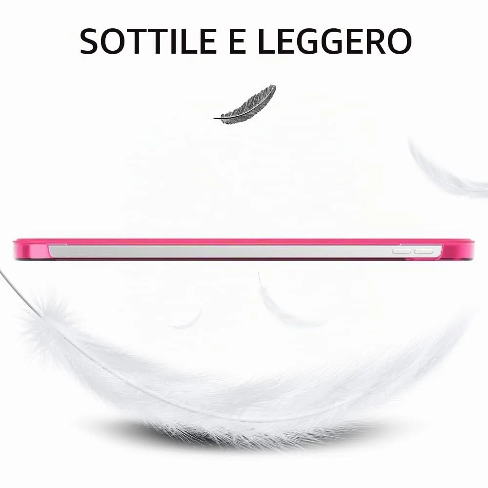 MoKo Custodia per iPad 11a Gen 2025 (A16) e iPad 10a Gen 2022, Rosa Persa - immagine 7