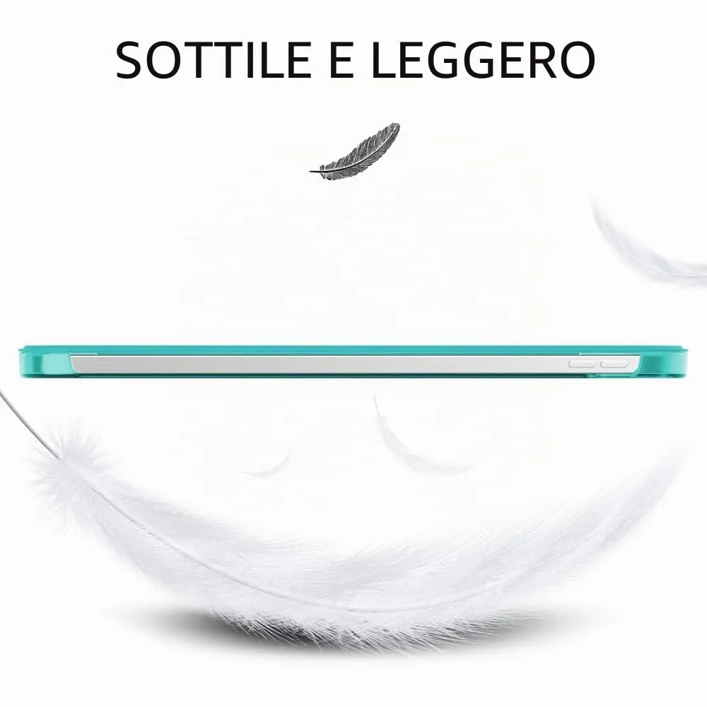 MoKo Custodia per iPad 11a Gen 2025 / iPad 10a Gen 2022, Pagoda Blu - immagine 7