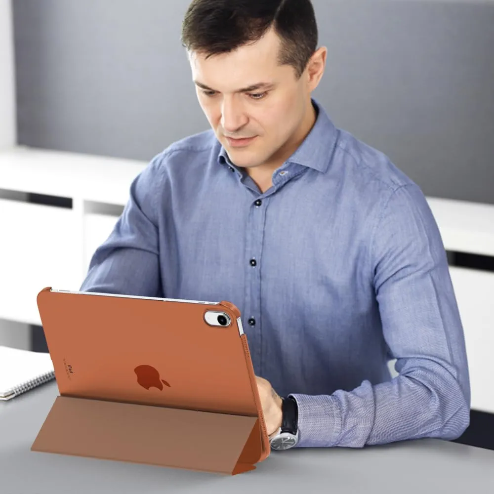 MoKo Custodia per iPad 11a Gen 2025 / iPad 10a Gen 2022, Caffè Scuro - immagine 8