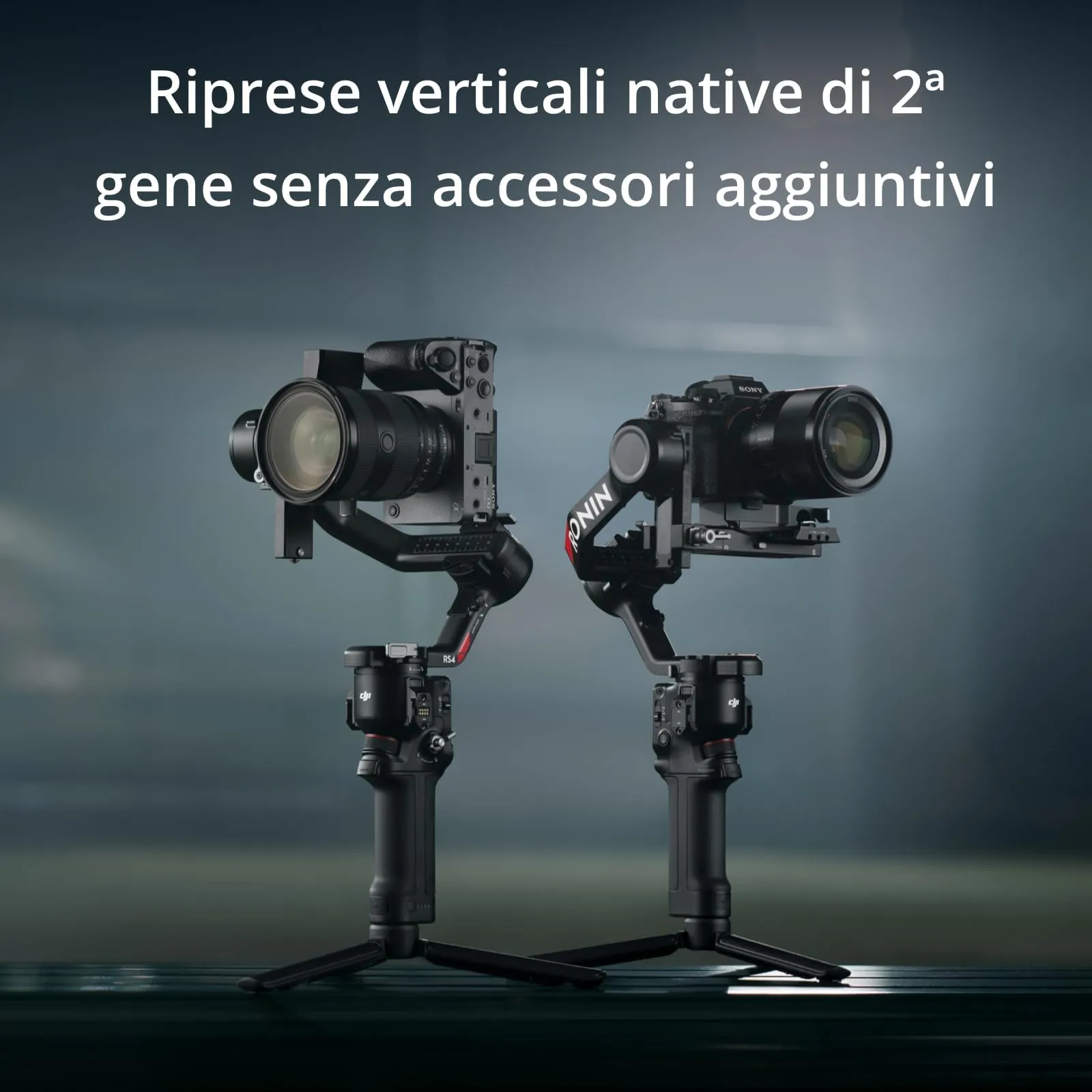 DJI RS 4 Stabilizzatore per fotocamera Canon Sony Nikon Fujifilm - immagine 4