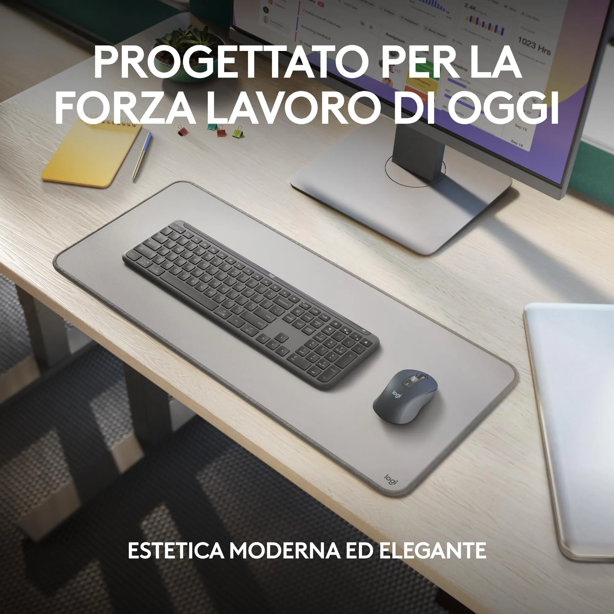 Logitech Signature Slim MK950 for Business - ITA QWERTY - immagine 2