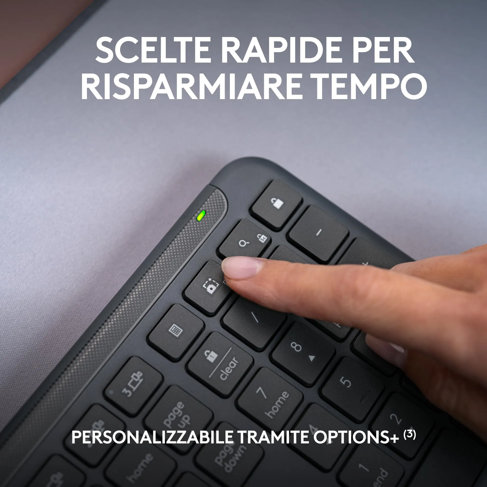 Logitech Signature Slim MK950 for Business - ITA QWERTY - immagine 8