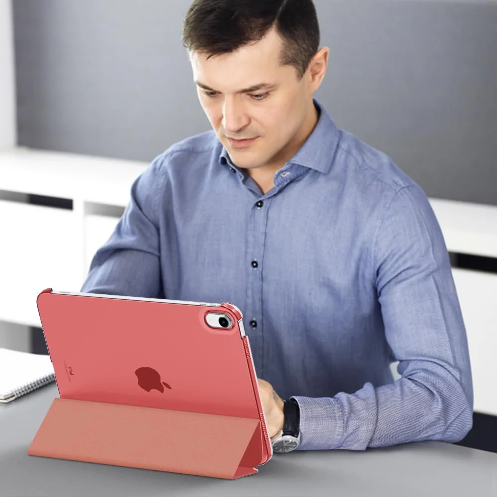 MoKo Custodia per iPad 11a Gen 2025 / iPad 10a Gen 2022, Colore Guava - immagine 8