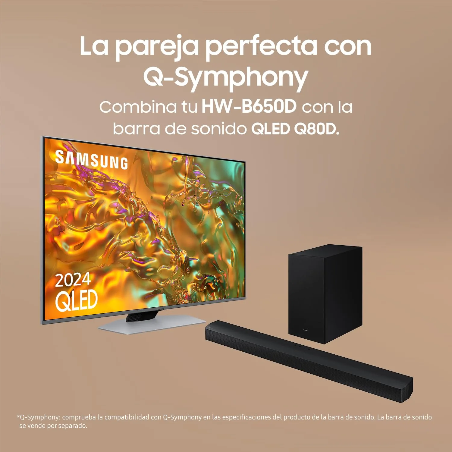 Samsung HW-B650D/ZF Serie B Soundbar, 3.1 Channel, Dolby Digital 5.1, Black (2024) - immagine 4