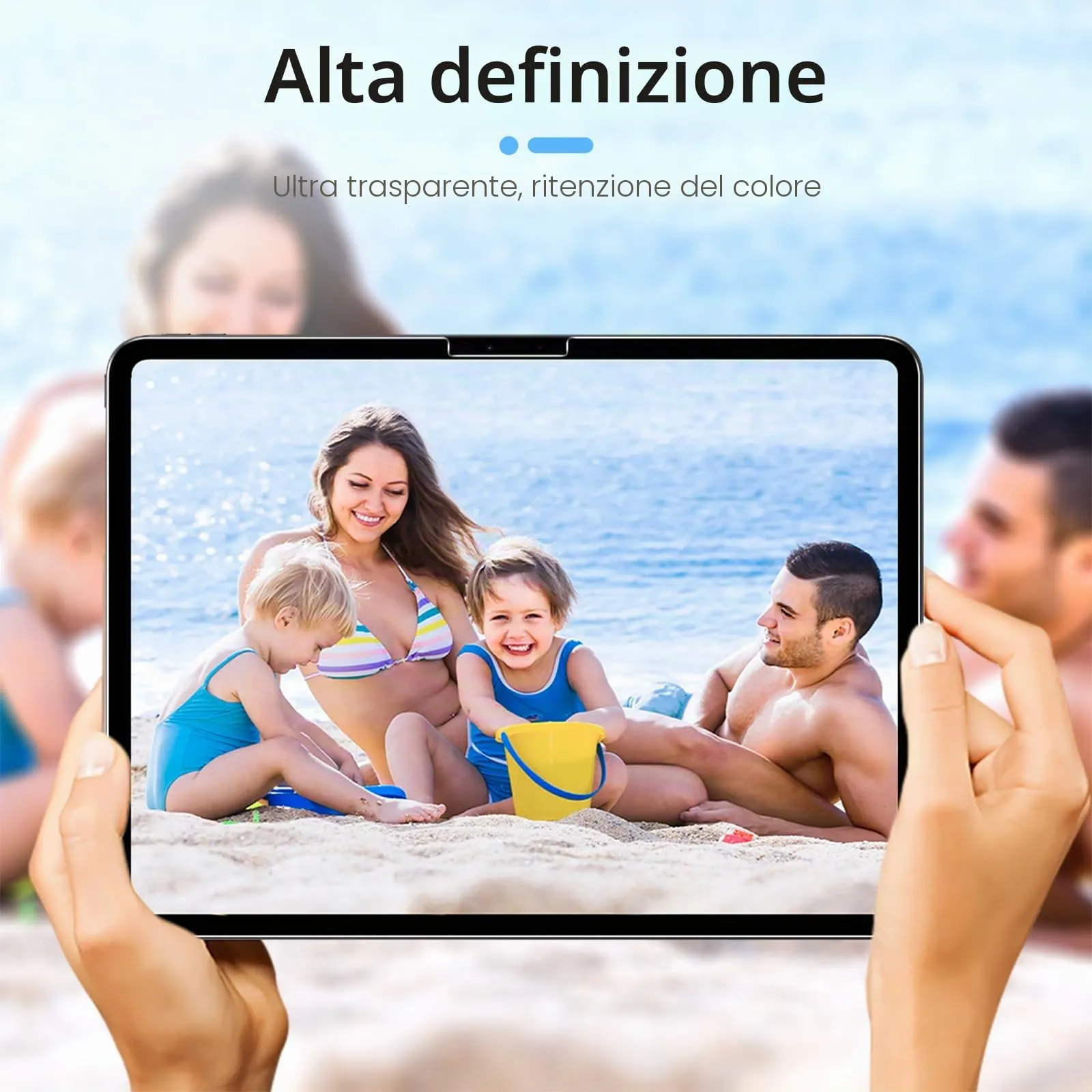 Gerutek Pellicola Protettiva in Vetro Temperato per iPad Pro 13'' M5/M4 (2025/2024), 2 Pezzi - immagine 7