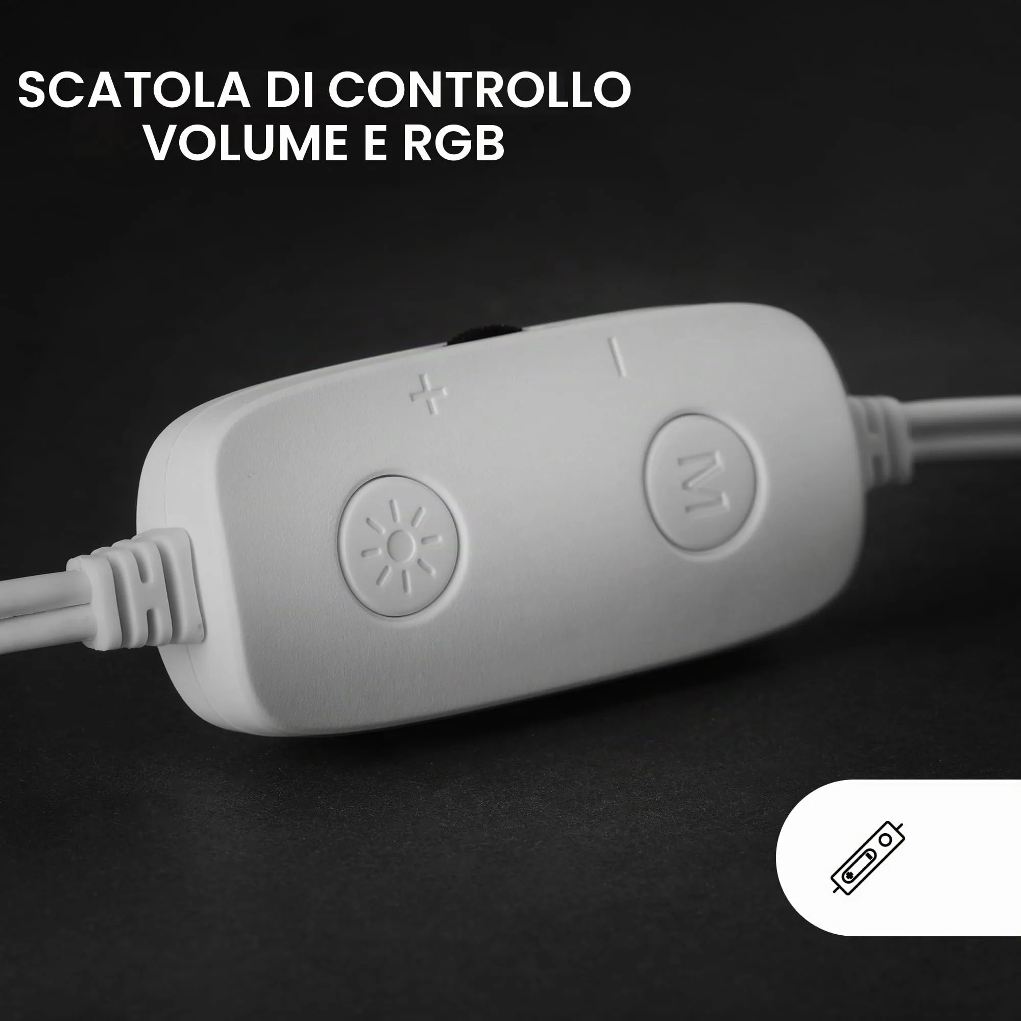 Mars Gaming MS-AURA Altoparlanti Bluetooth 5.3, DSP 15W, Illuminazione RGB ClearView 360º, Ingresso AUX-IN, Bianco - immagine 5