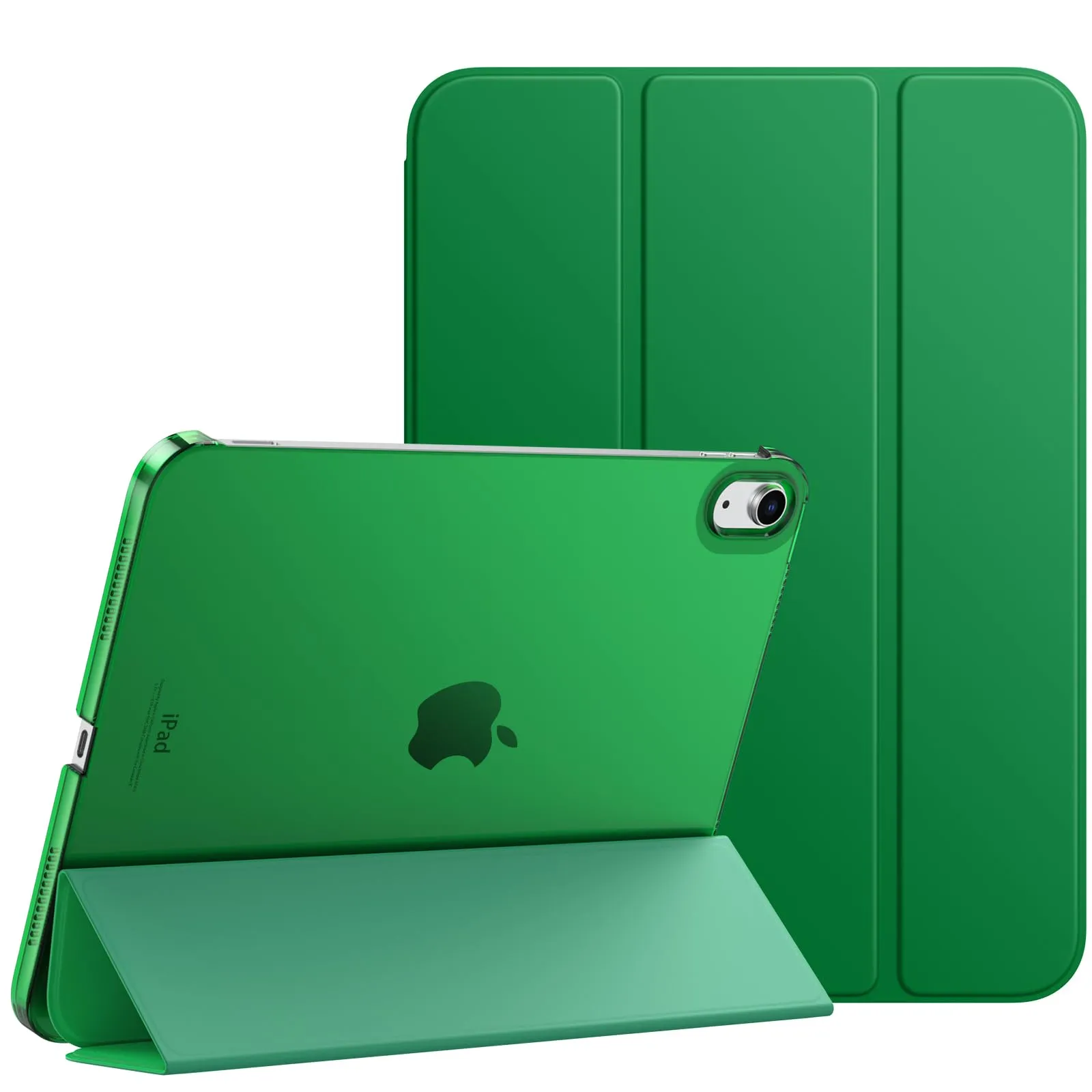 MoKo Custodia per iPad 11a Gen 2025 / iPad 10a Gen 2022, Verde Foresta - immagine 1
