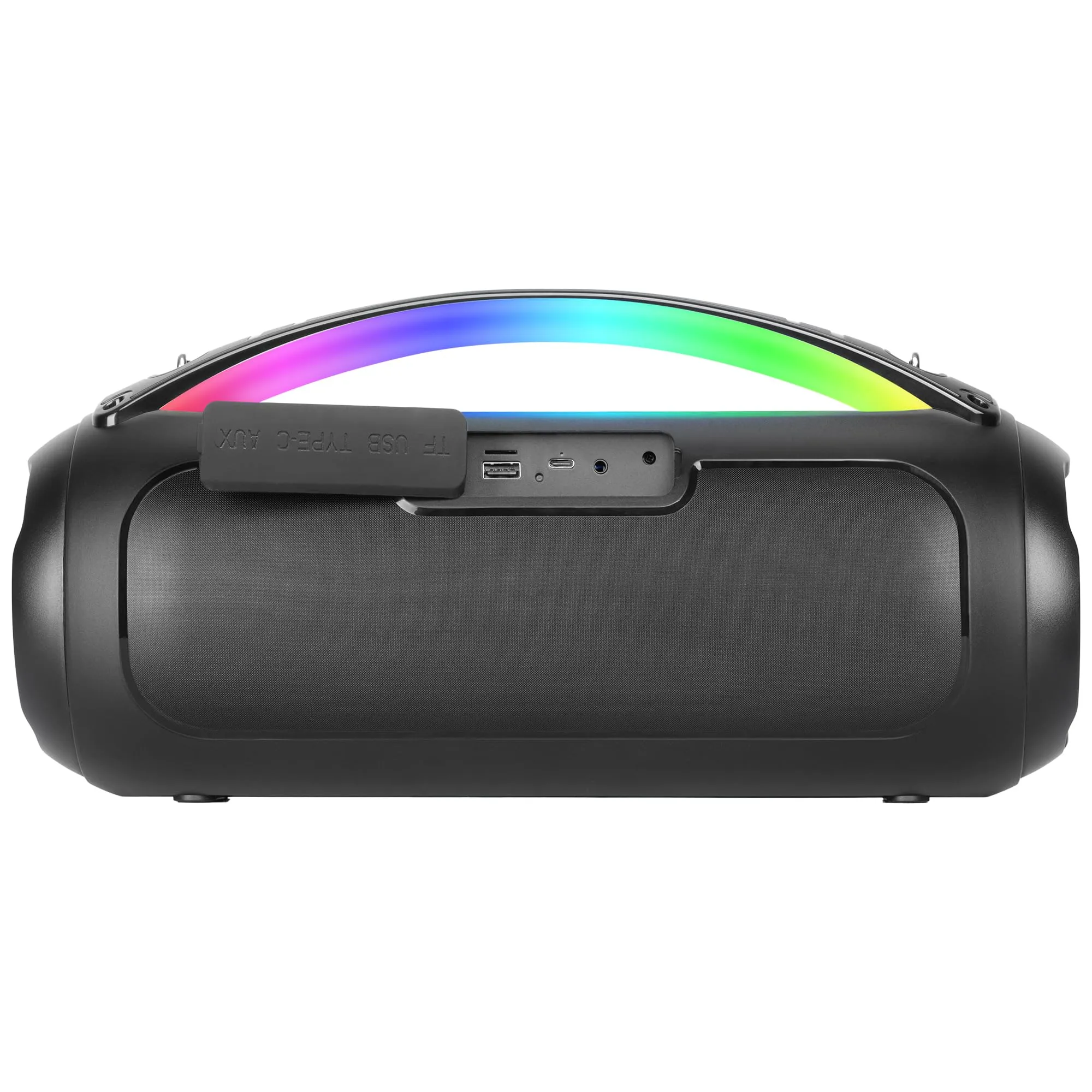 Mars Gaming MS-Pulse Altoparlante Bluetooth Portatile 50W RMS, Illuminazione RGB, USB/MicroSD/AUX/FM, Nero - immagine 6