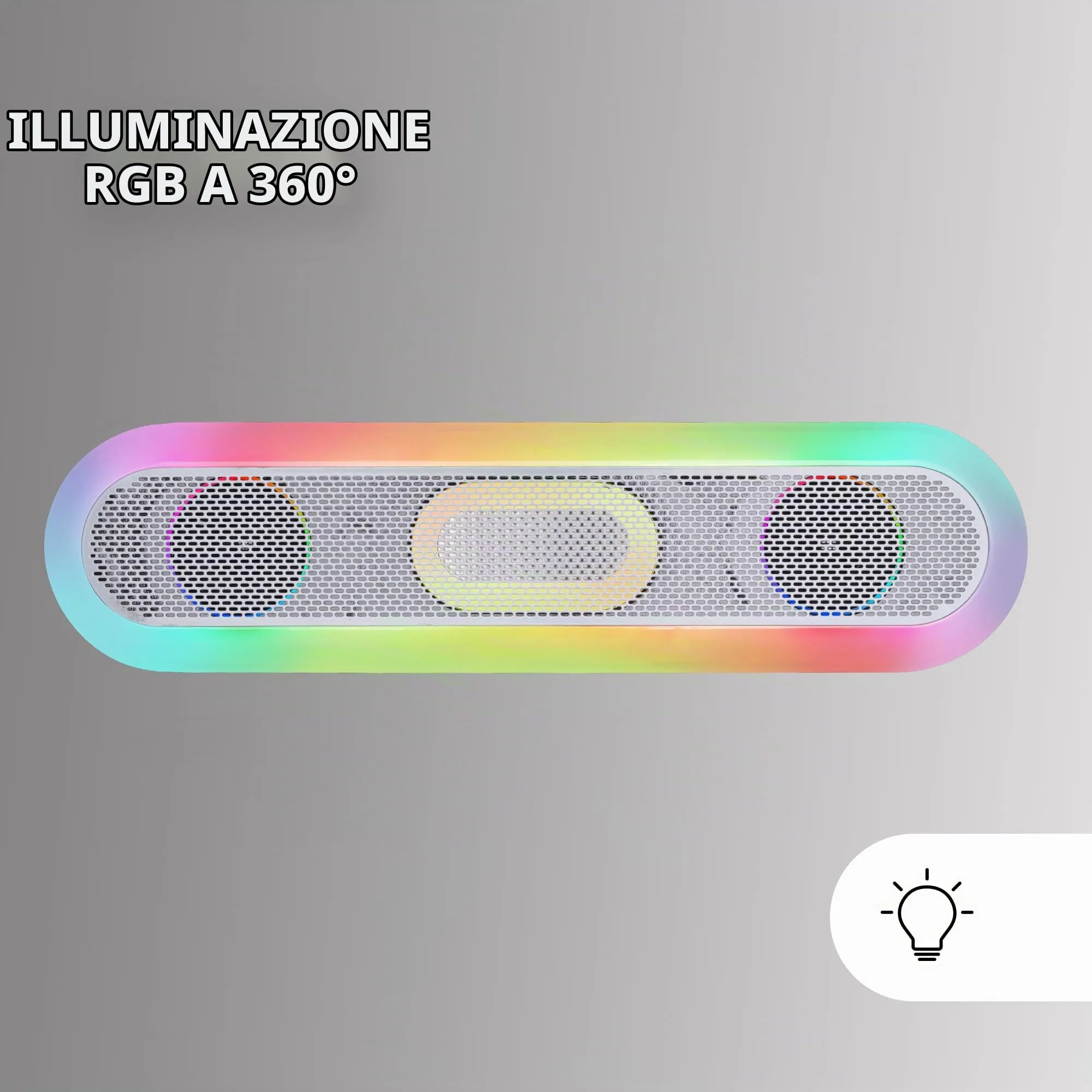Mars Gaming MSB-ORB Soundbar - White - immagine 3