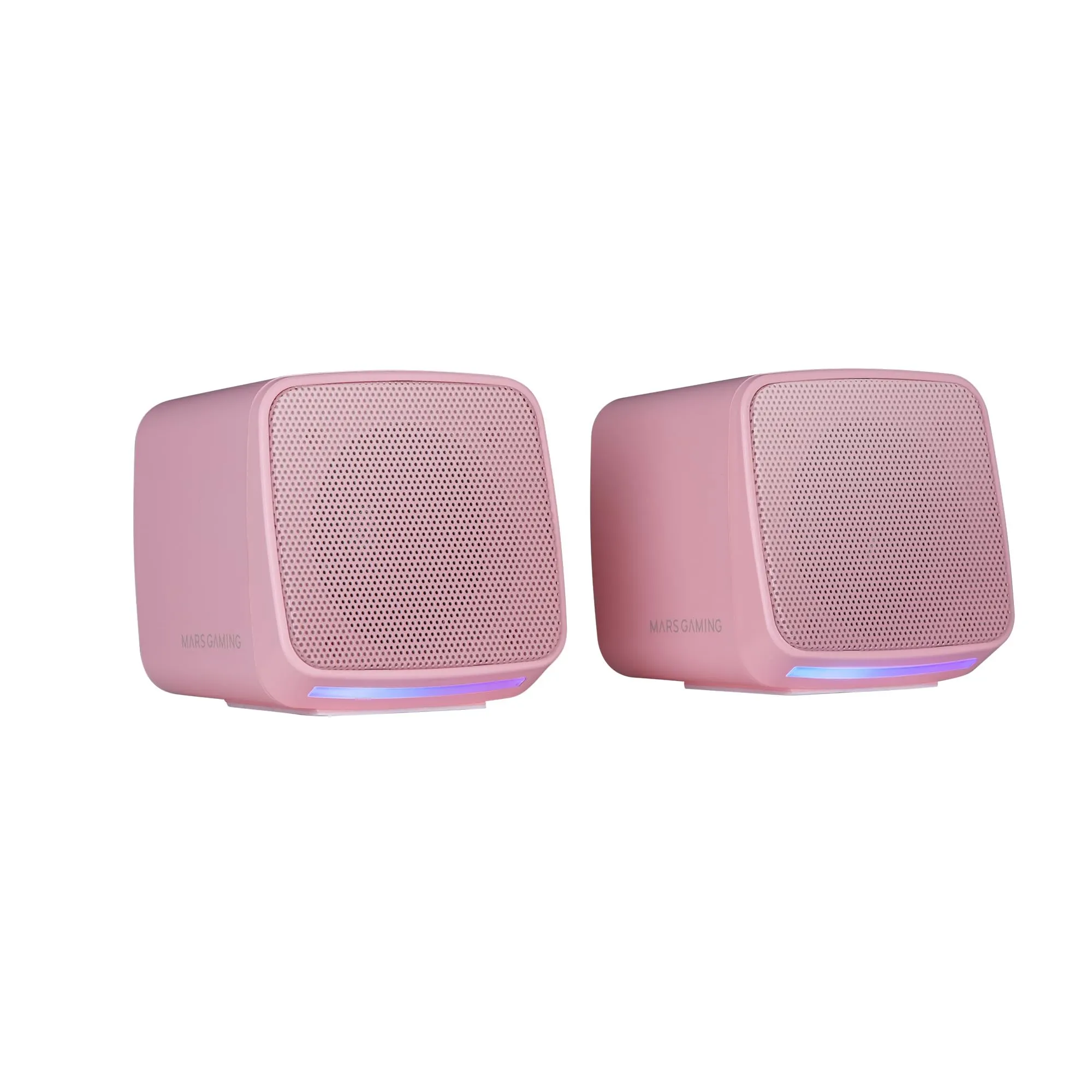 Mars Gaming MS-PRO Altoparlanti Compatti 10W RGB Flow, Rosa - immagine 1