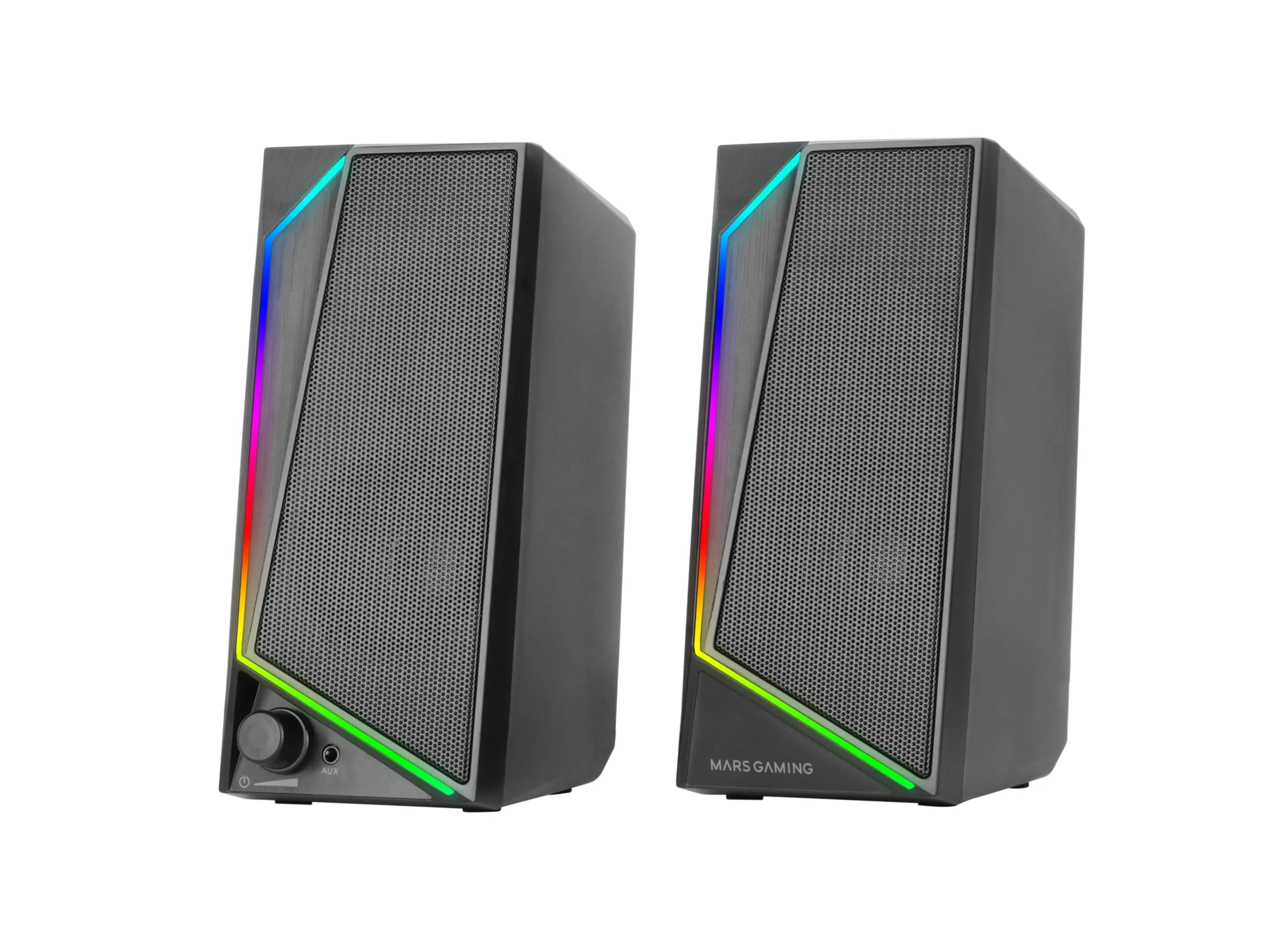 Mars Gaming MS72 Altoparlanti Gaming 15W RGB Flow, Nero - immagine 6