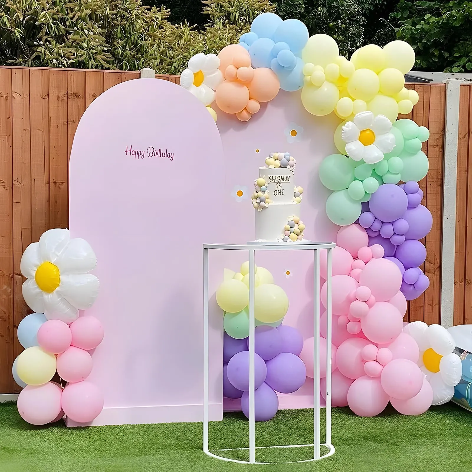 Netnology Kit Arco Palloncini Pastello Macaron, 116 Pezzi - immagine 4