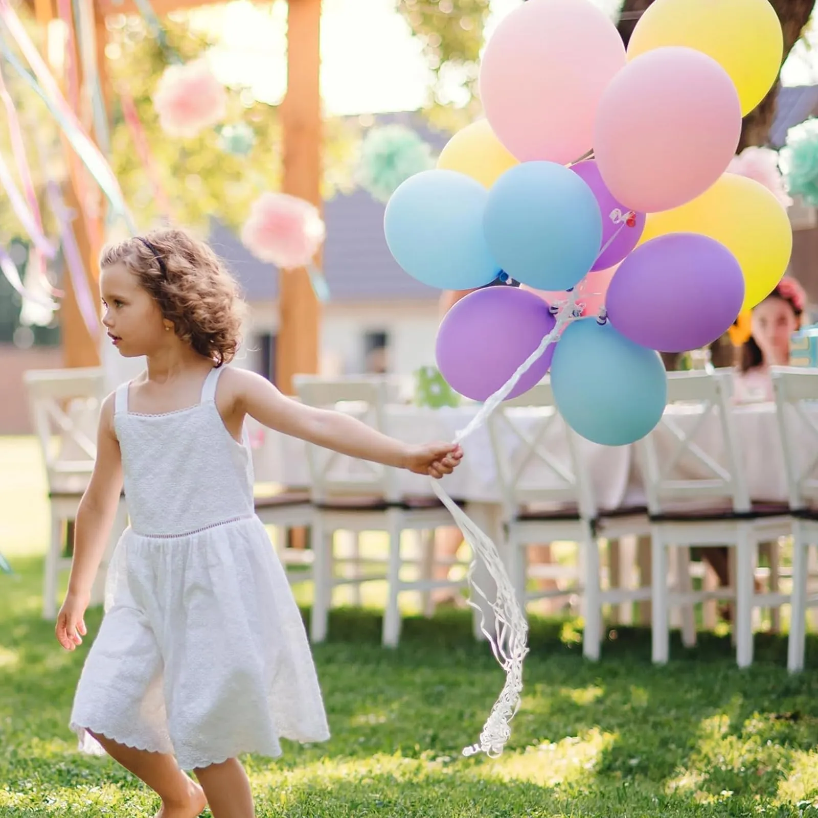 Netnology Kit Arco Palloncini Pastello Macaron, 116 Pezzi - immagine 6