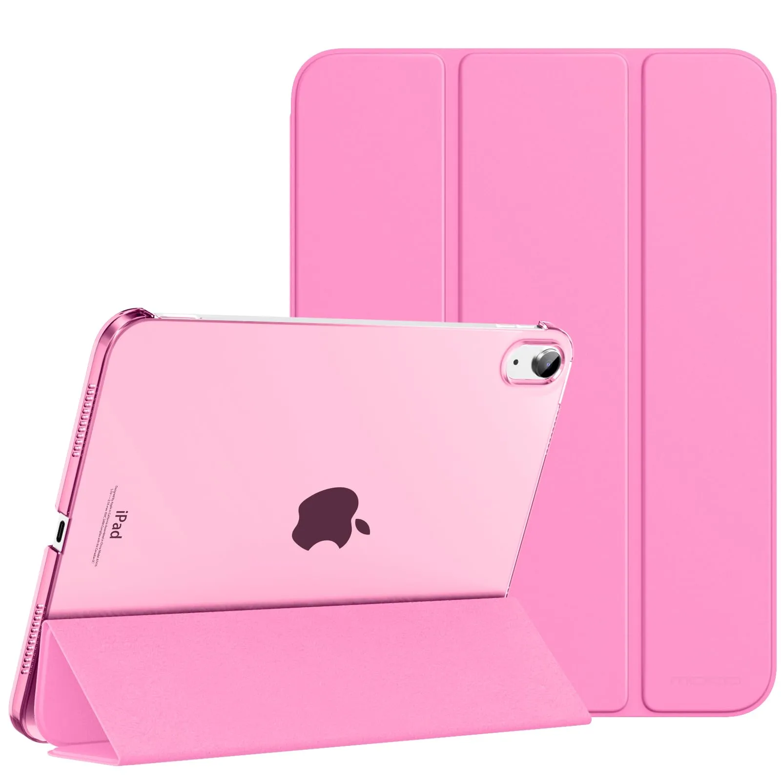 MoKo Custodia per iPad 11a Gen 2025 / iPad 10a Gen 2022, Colore Peonia - immagine 1