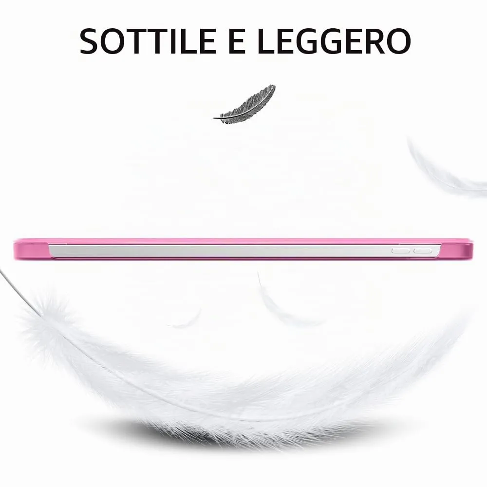 MoKo Custodia per iPad 11a Gen 2025 / iPad 10a Gen 2022, Colore Peonia - immagine 7