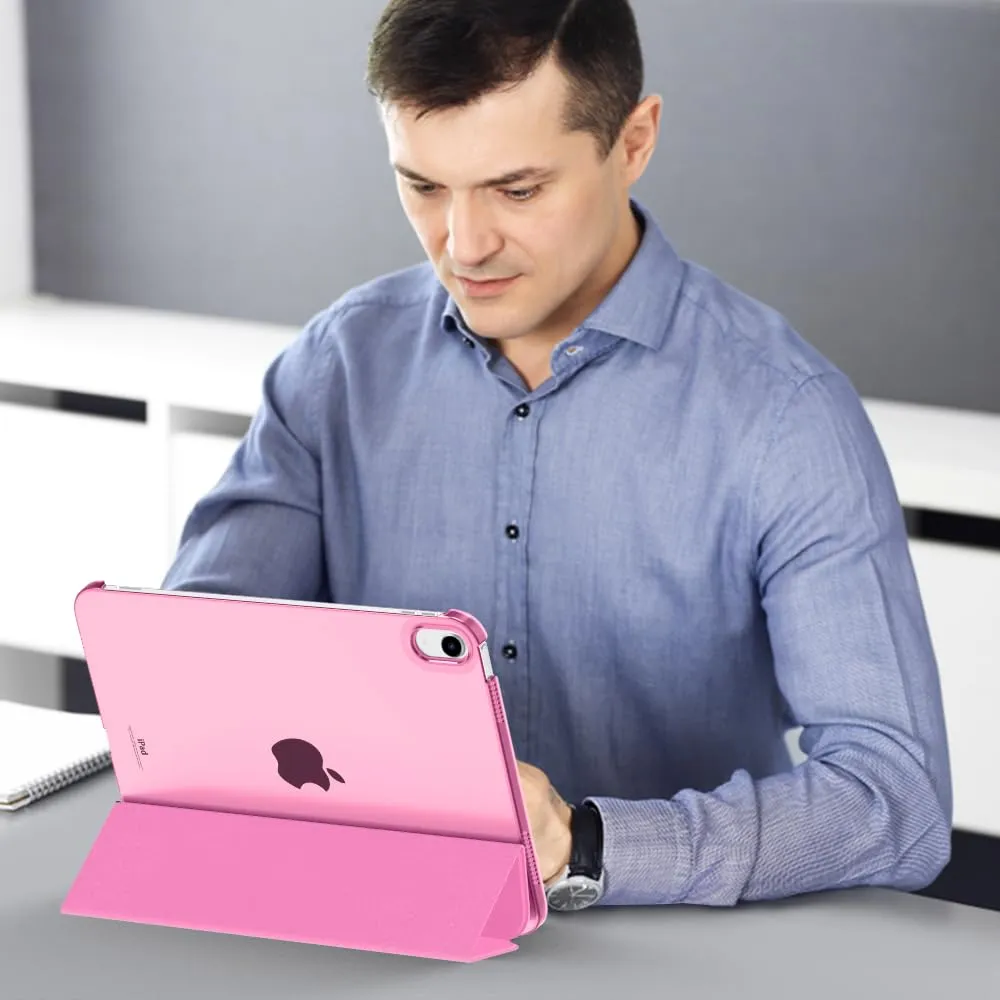 MoKo Custodia per iPad 11a Gen 2025 / iPad 10a Gen 2022, Colore Peonia - immagine 8