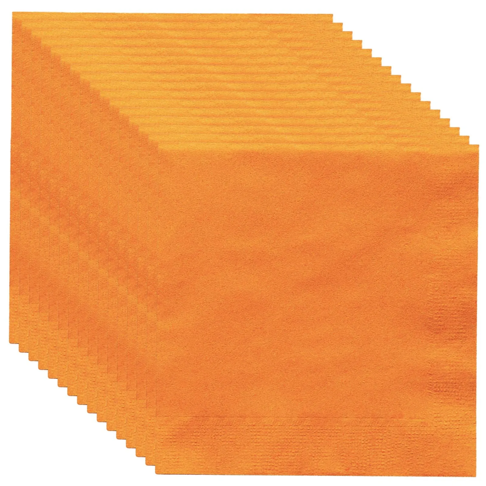 MOMAHUA Tovaglioli di Carta Arancioni, 20 Pezzi, 33 x 33 cm - immagine 1
