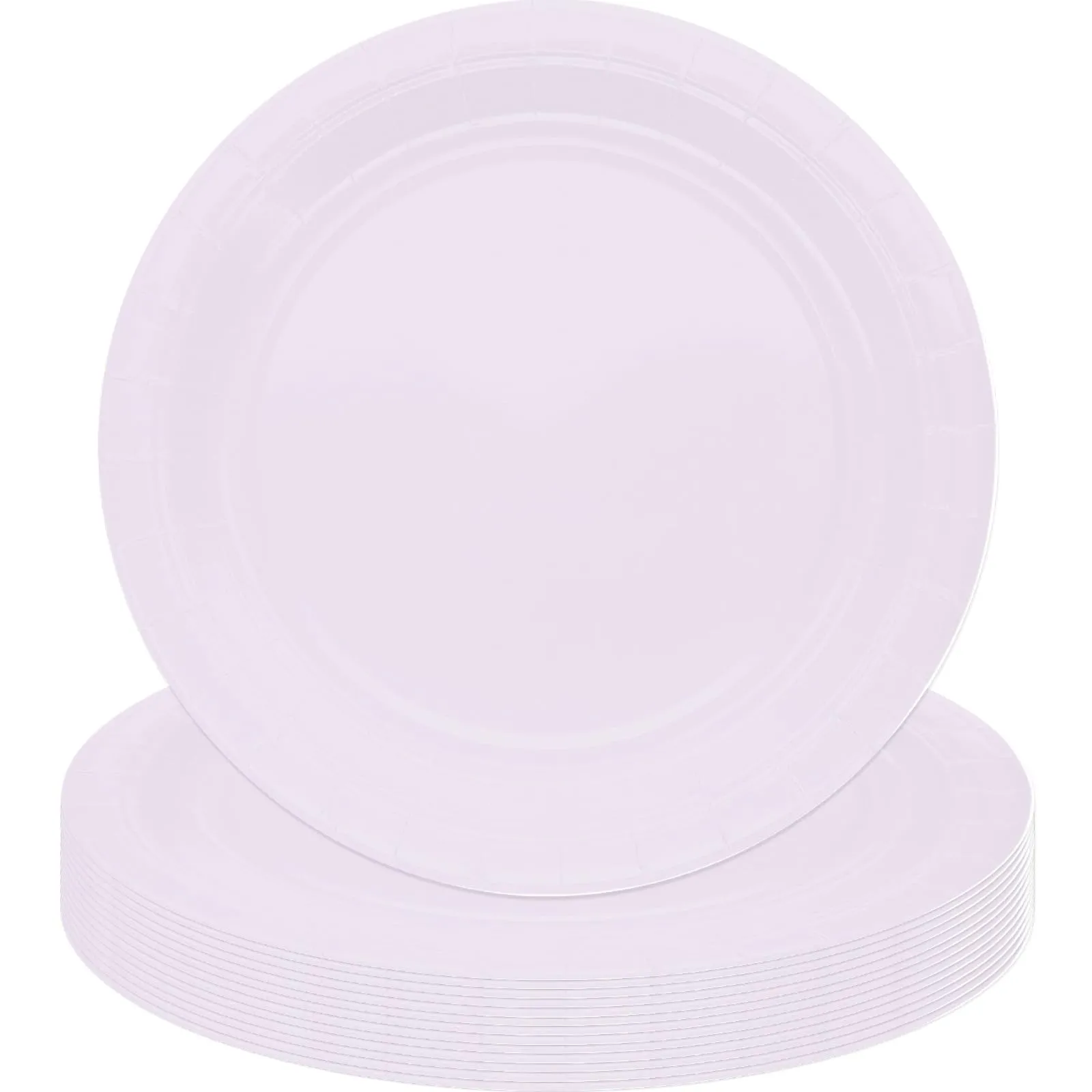 MOMAHUA Piatti di Carta Lilla, 23cm, Set da 16 pezzi - immagine 1