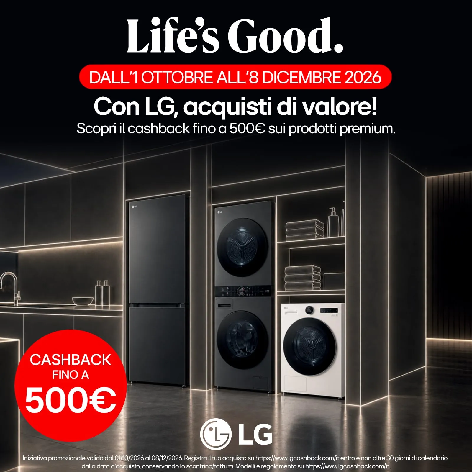 LG GBBS726AMB Frigorifero Combinato Classe A, 375L, Larghezza 60cm - immagine 4