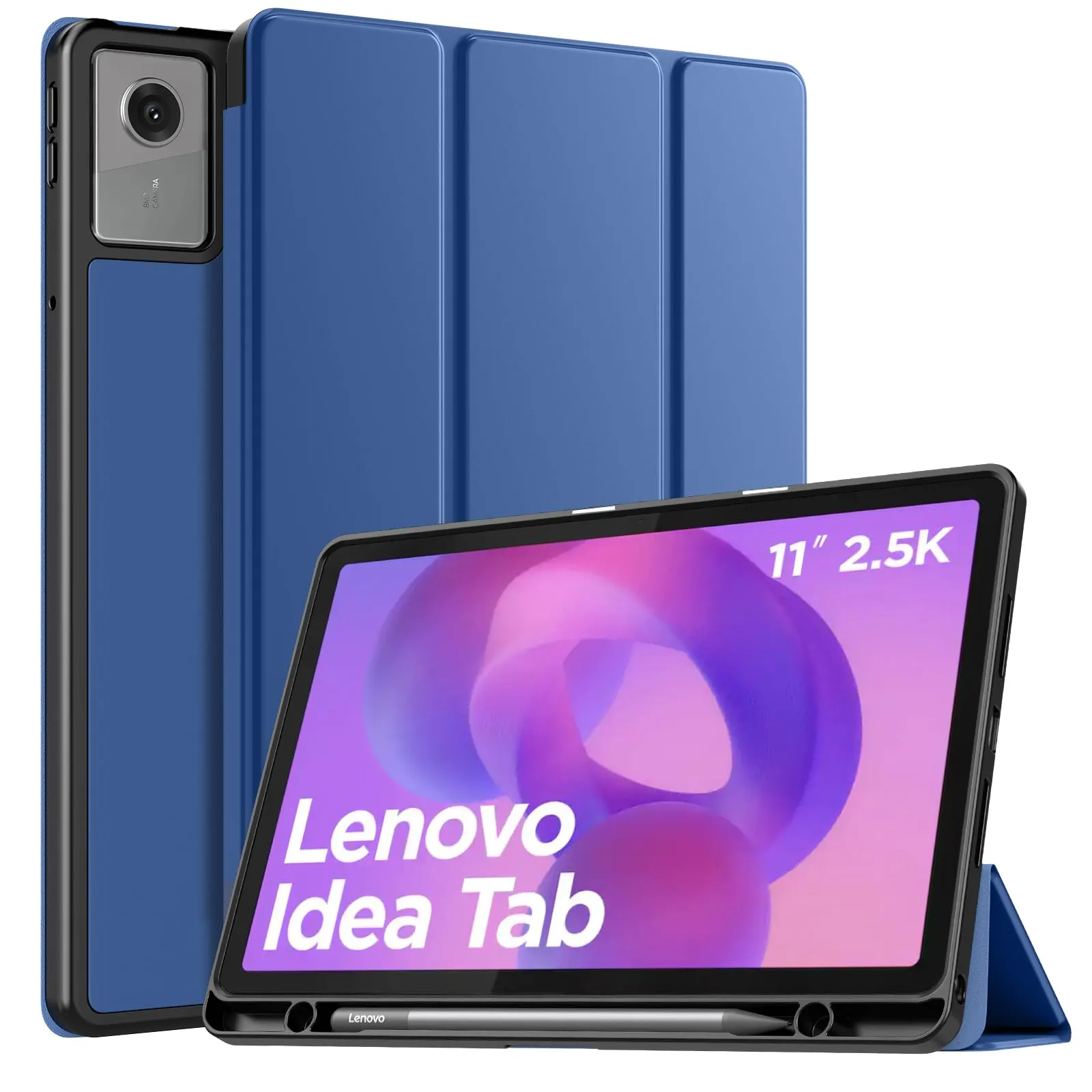 TiMOVO Cover per Lenovo Idea Tab 11 Pollici 2025 TB-336ZU/336FU, Blu Marino - immagine 1