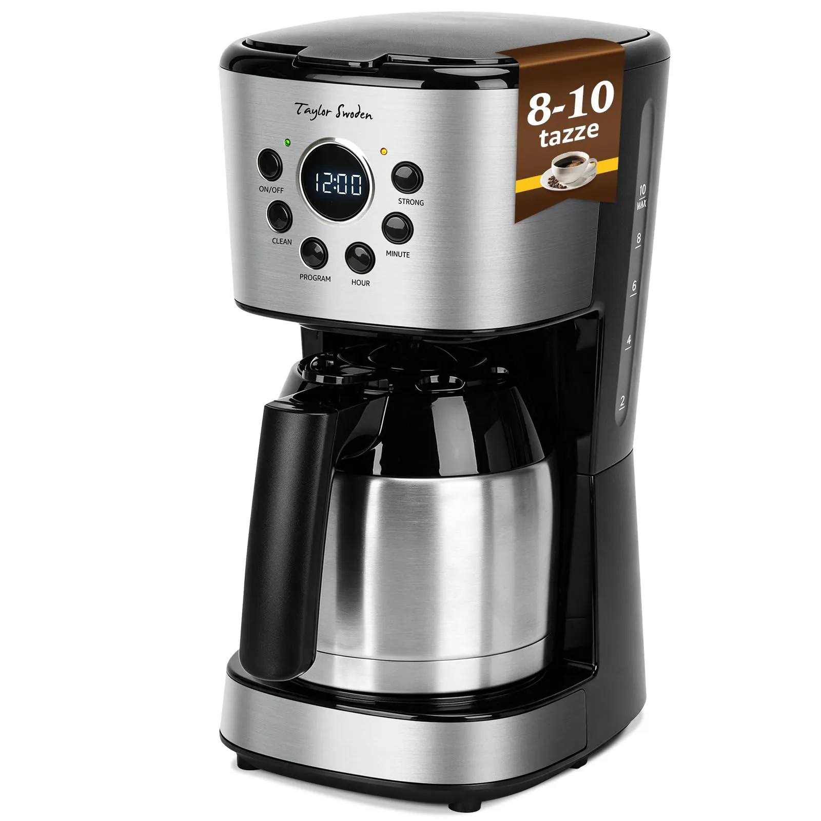 Taylor Swoden Macchina Caffè Americano con Caraffa Termica, Programmabile 24H - immagine 1