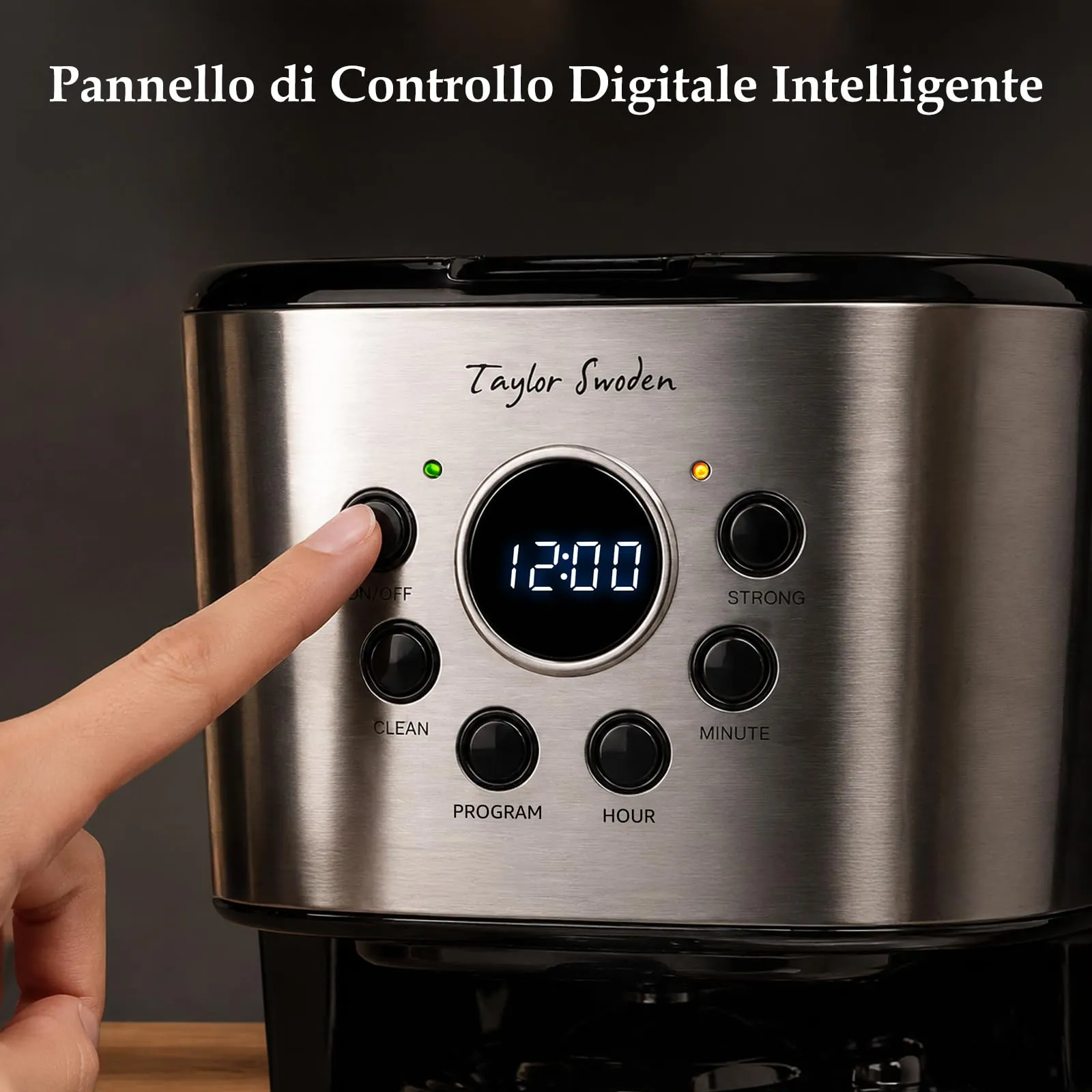 Taylor Swoden Macchina Caffè Americano con Caraffa Termica, Programmabile 24H - immagine 7