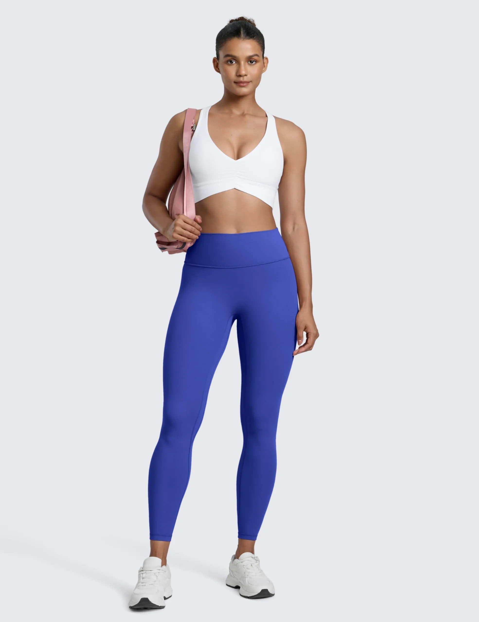 CRZ YOGA Secretsculpt Pilates Leggings 64cm Blu Reale 38 - immagine 3