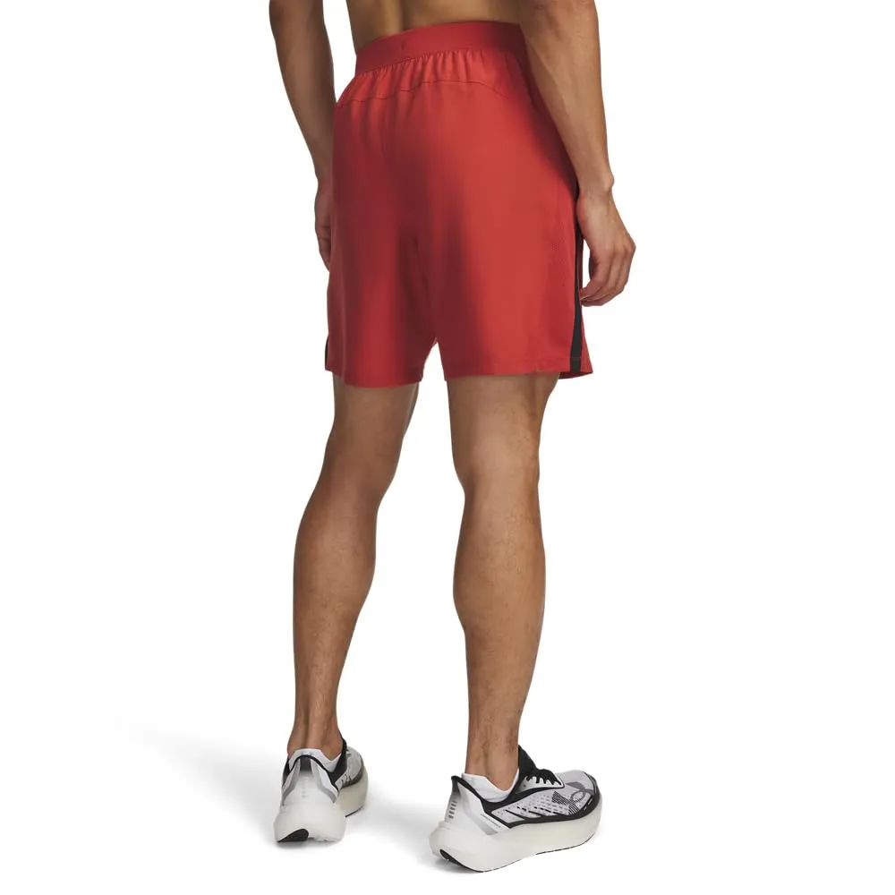 Under Armour Men's Launch 7'' Shorts - Heritage Red/Black/Reflective - S - immagine 2