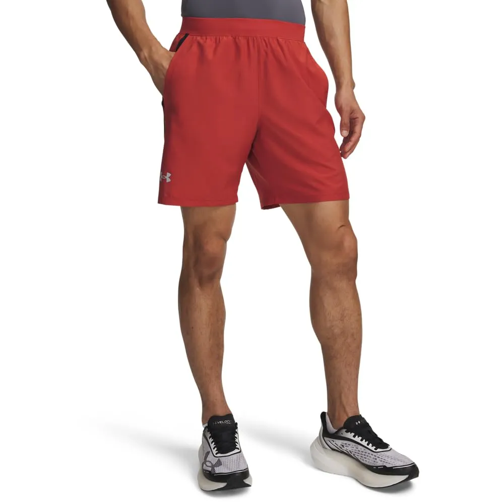 Under Armour Men's Launch 7'' Shorts - Heritage Red/Black/Reflective - XS - immagine 1