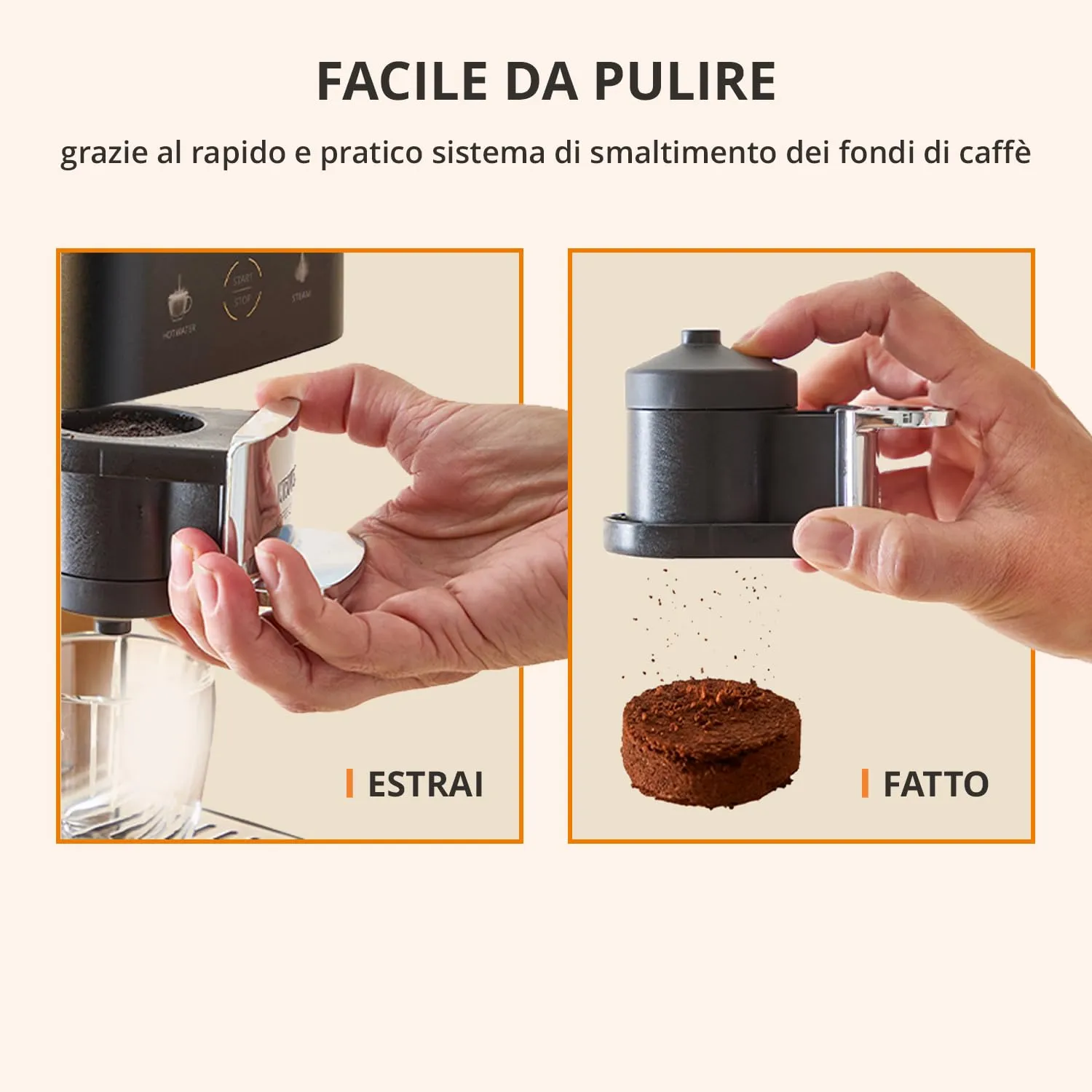Krups Coffee Crush Extra Macchina da Caffè Automatica, Nero, SA4028 - immagine 9