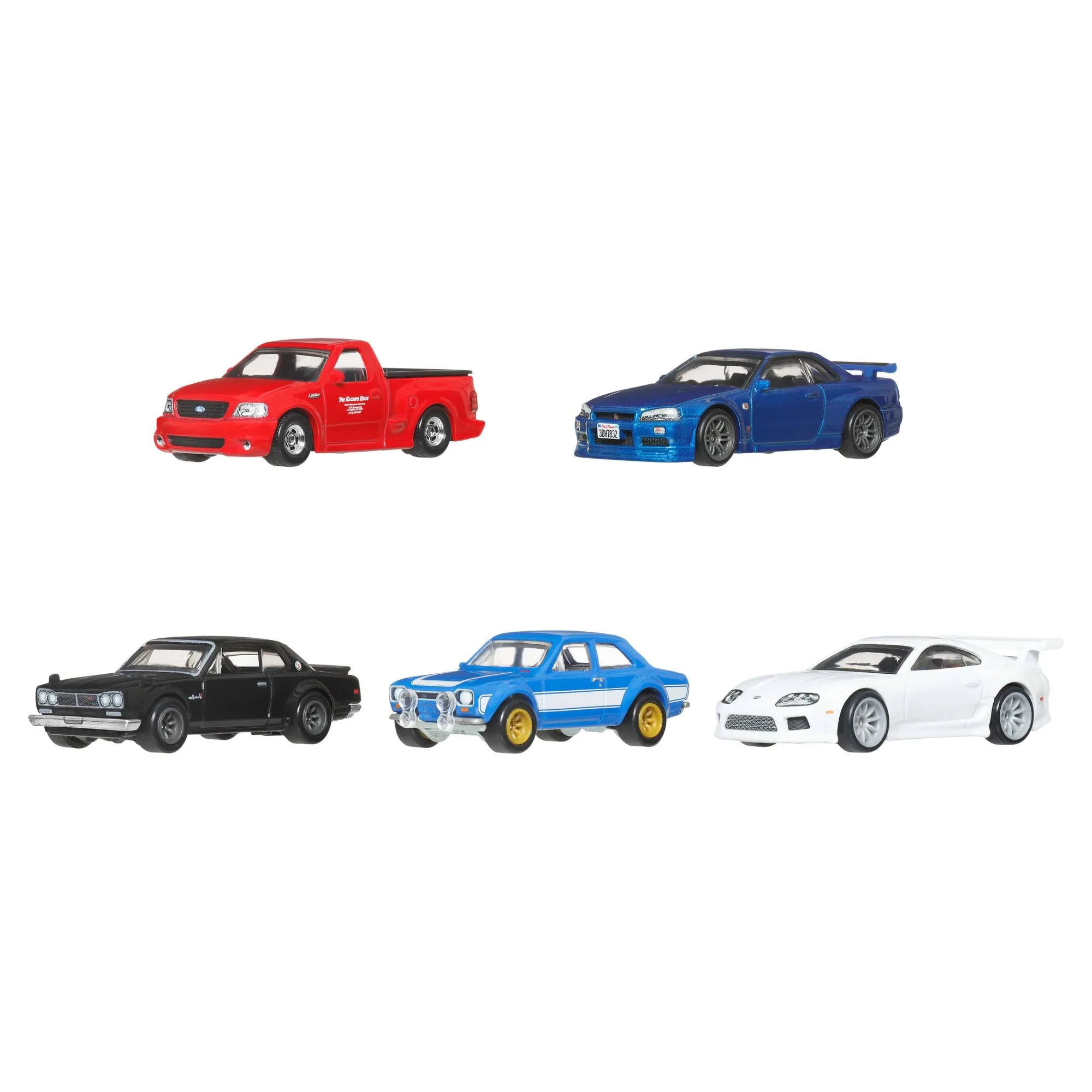 Hot Wheels Premium Fast & Furious 5-Vehicle Die-Cast Set 1:64 - immagine 2