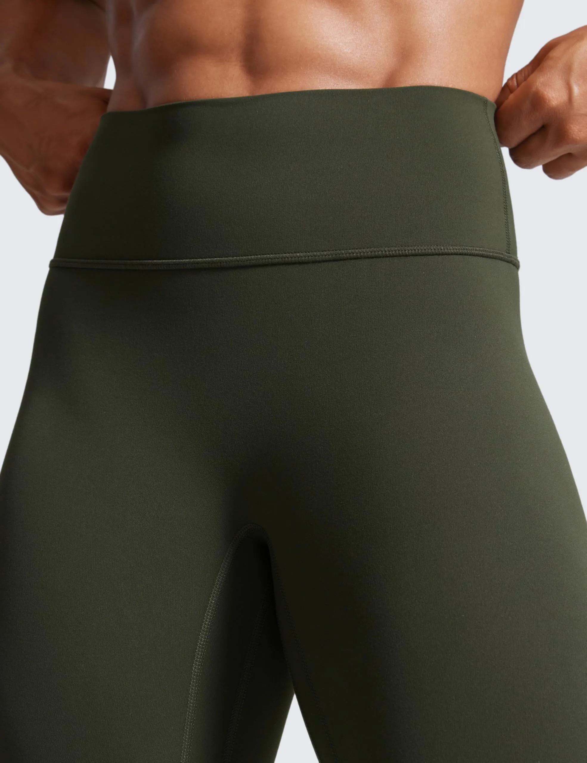 CRZ YOGA Secretsculpt Pilates Leggings 71cm Verde Oliva 48 - immagine 4