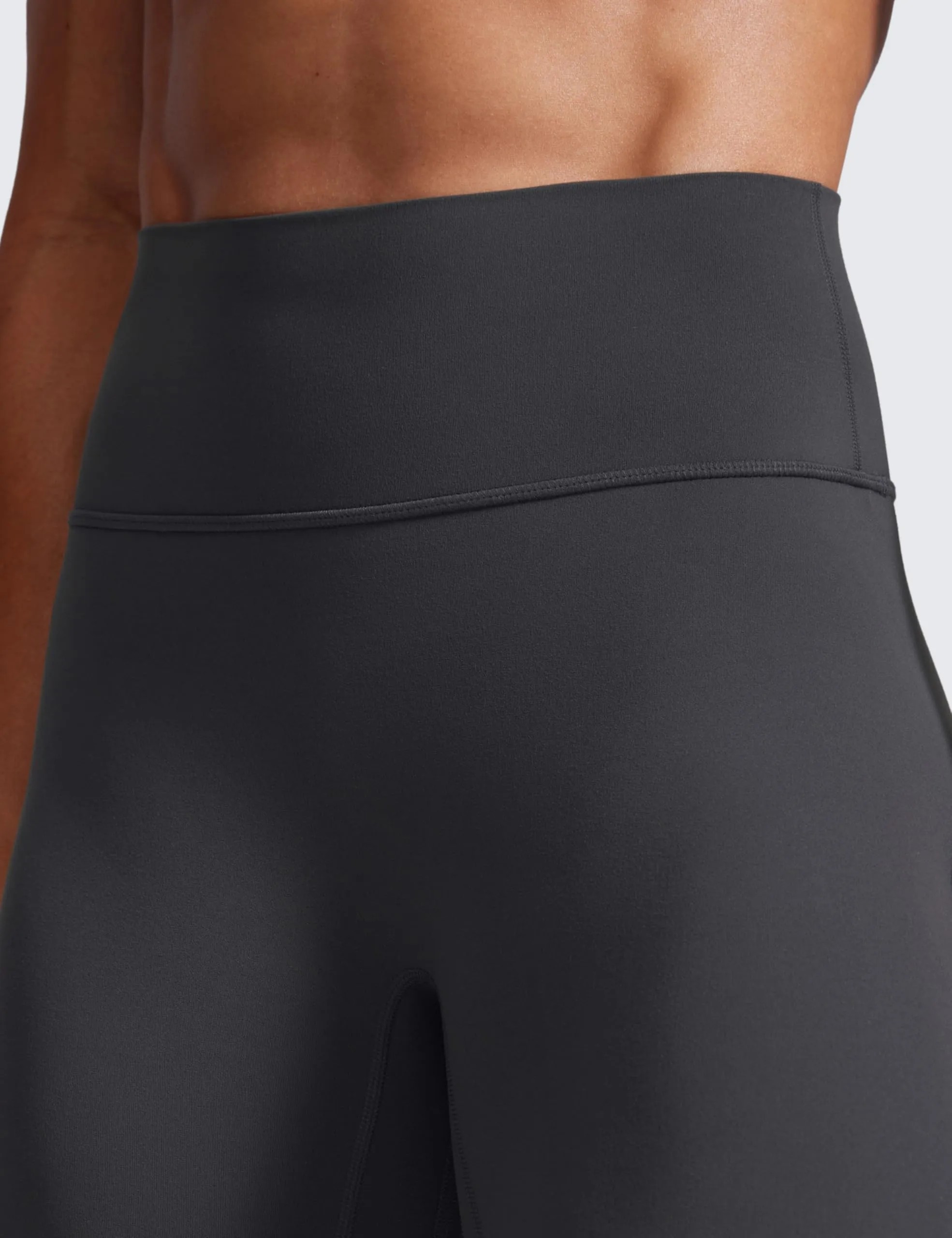 CRZ YOGA Secretsculpt Pilates Leggings, 71cm, Misterioso Grigio, 44 - immagine 4