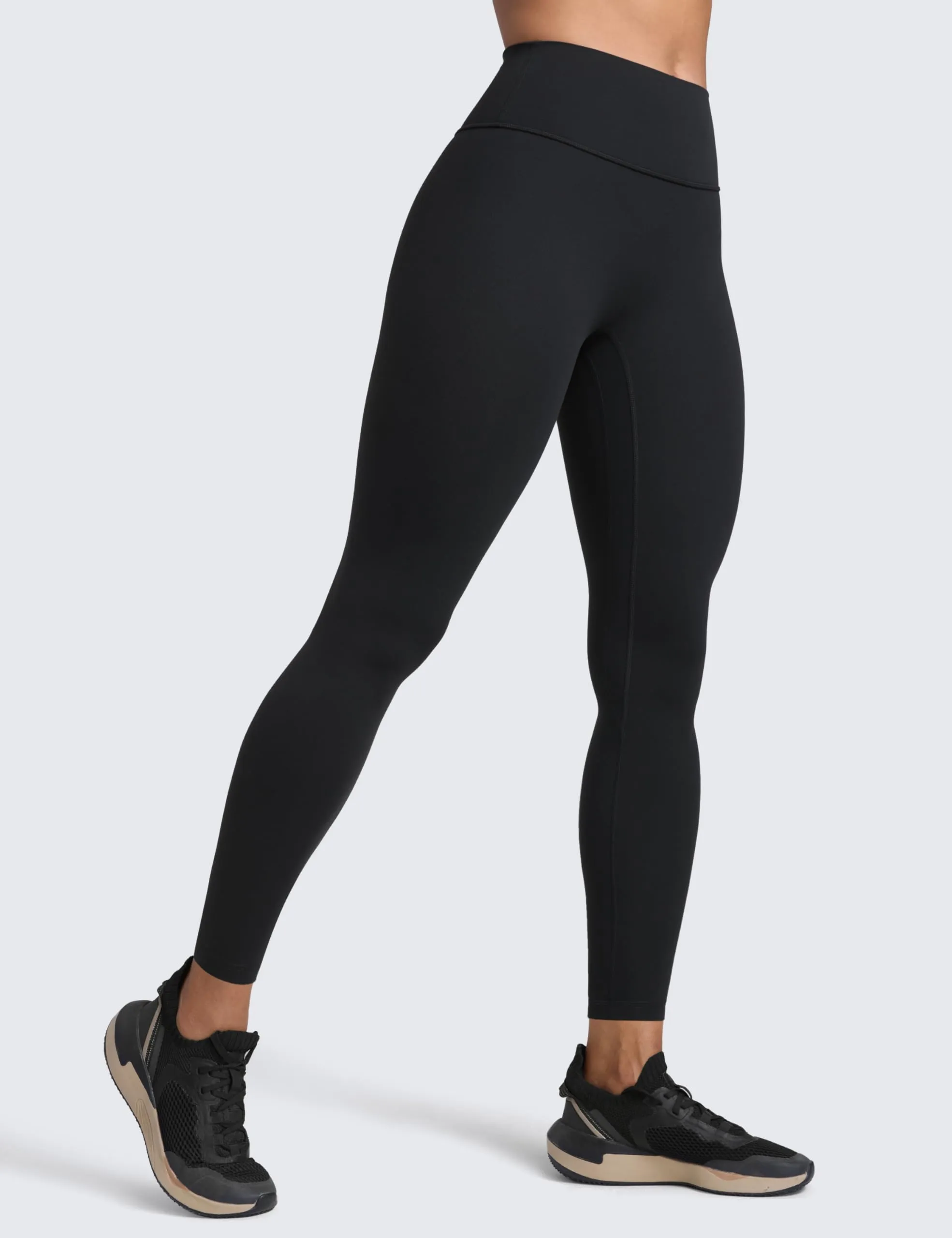 CRZ YOGA Secretsculpt Pilates Leggings, 71cm, Nero, 46 - immagine 2